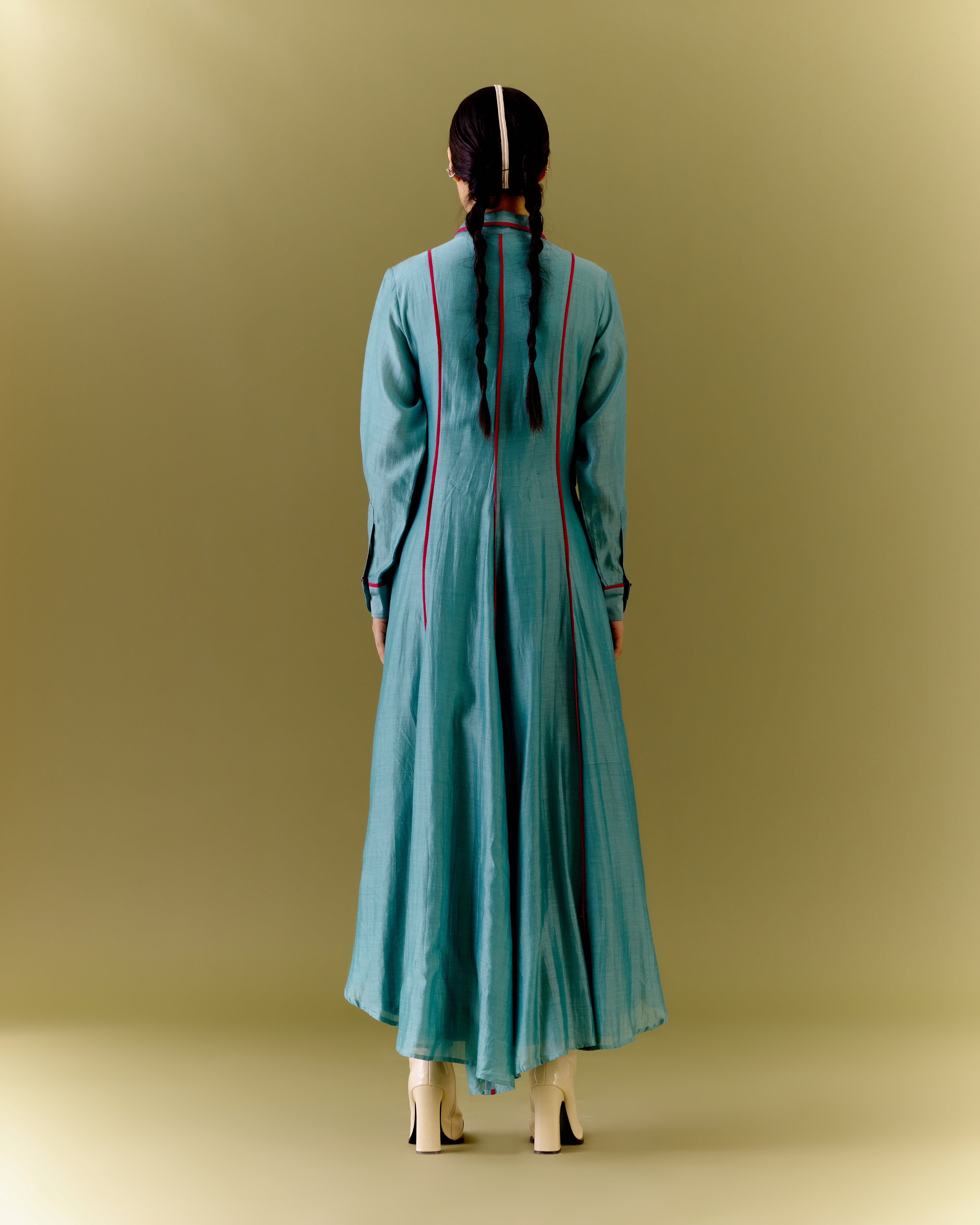 PARADISE SAGE DRESS