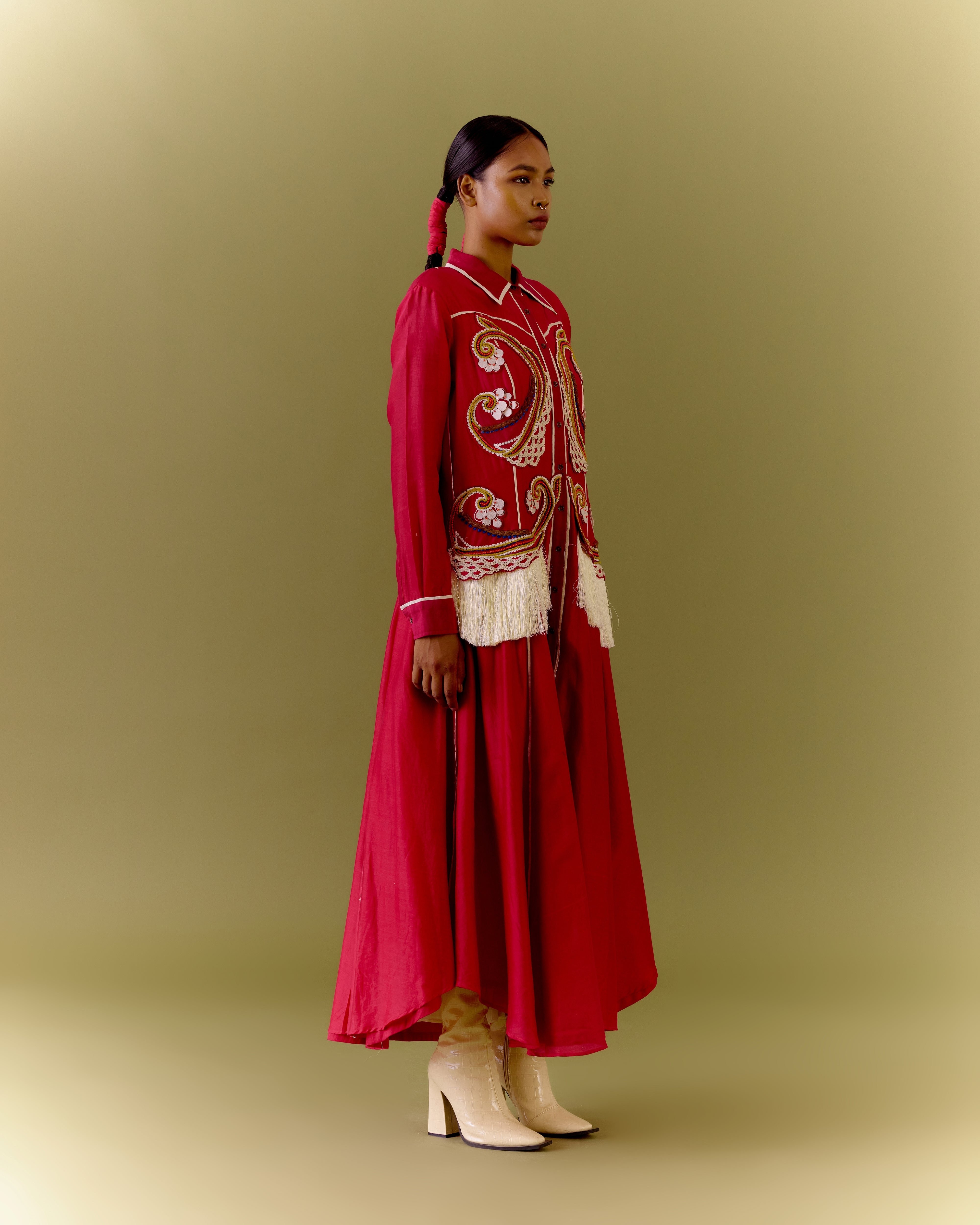 PARADISE FUCHSIA DRESS