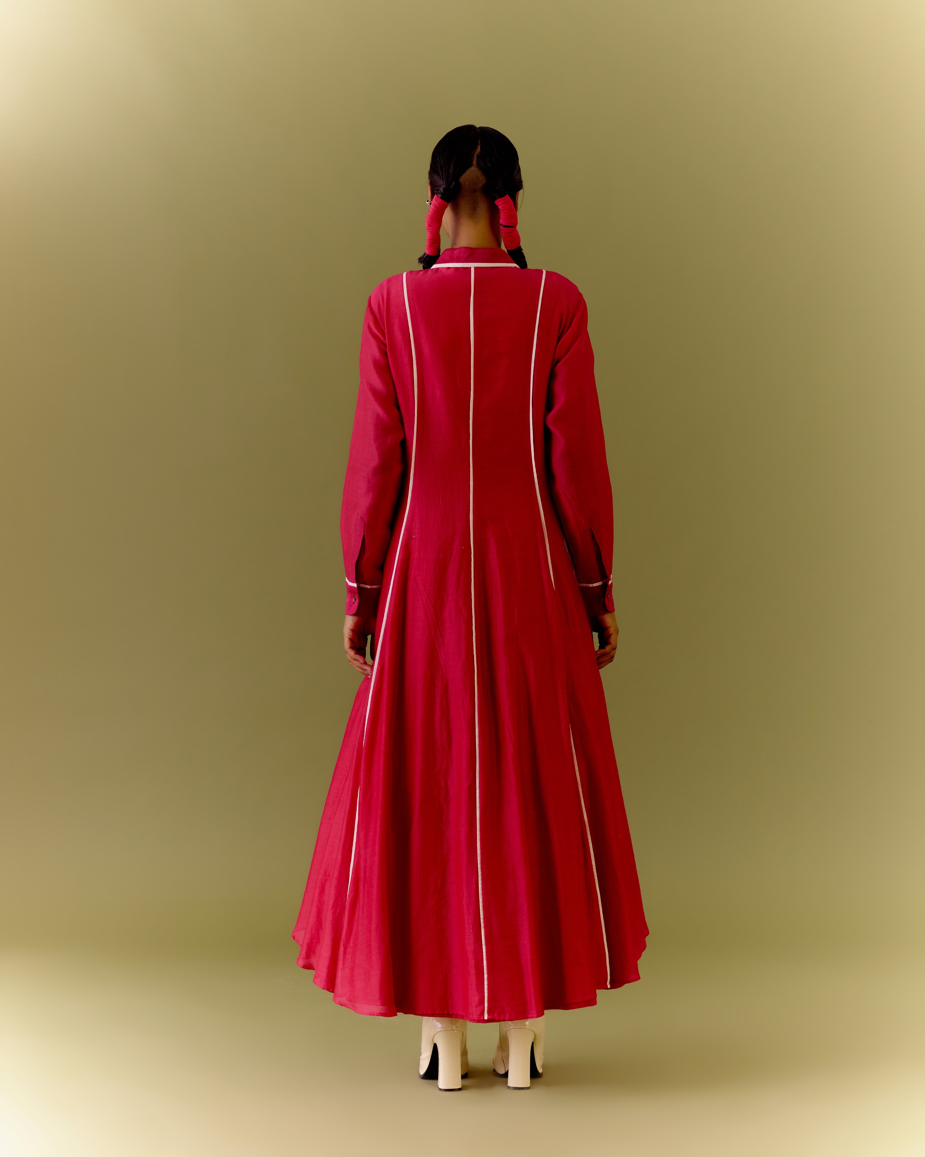 PARADISE FUCHSIA DRESS
