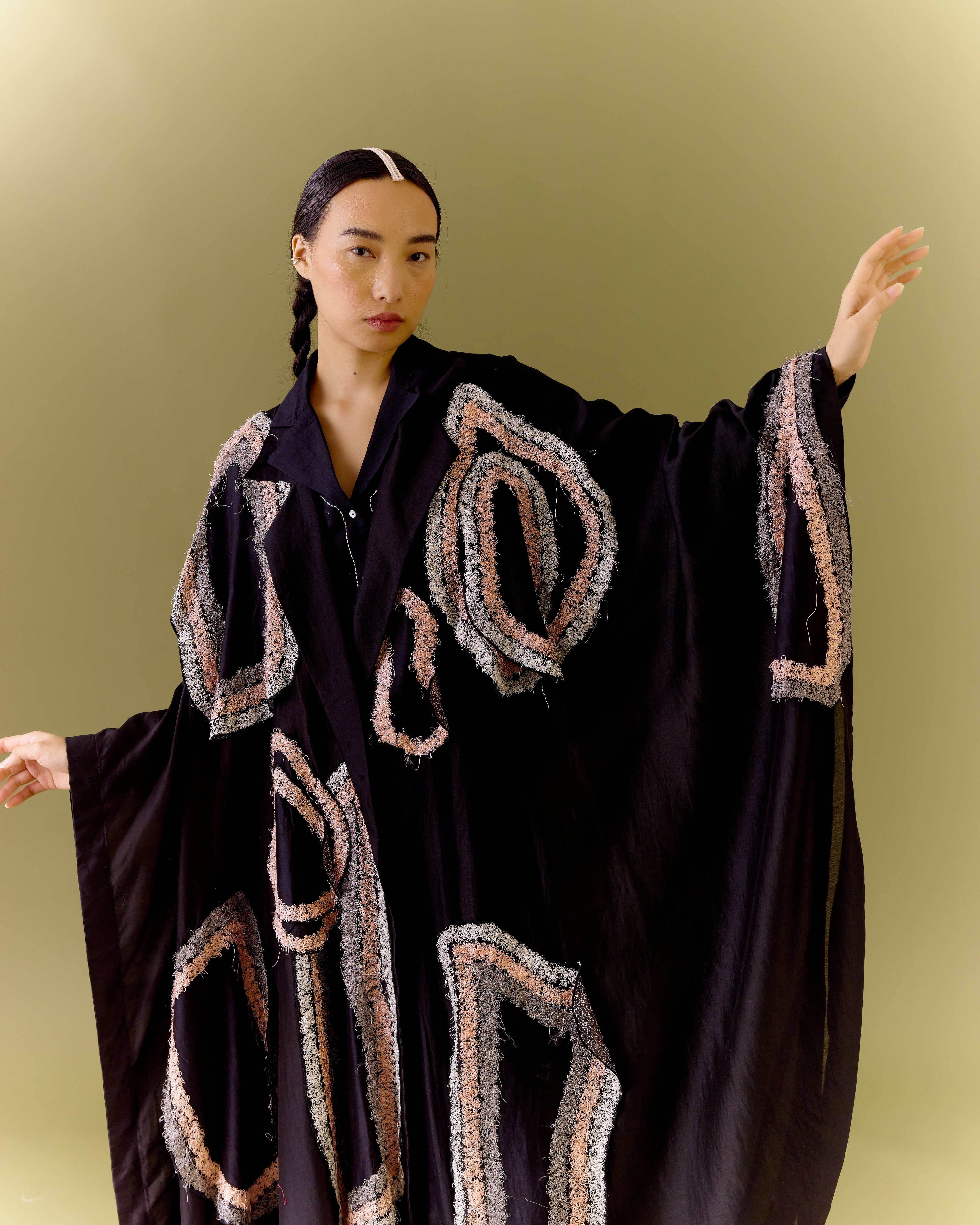 ABAYA BLACK SET