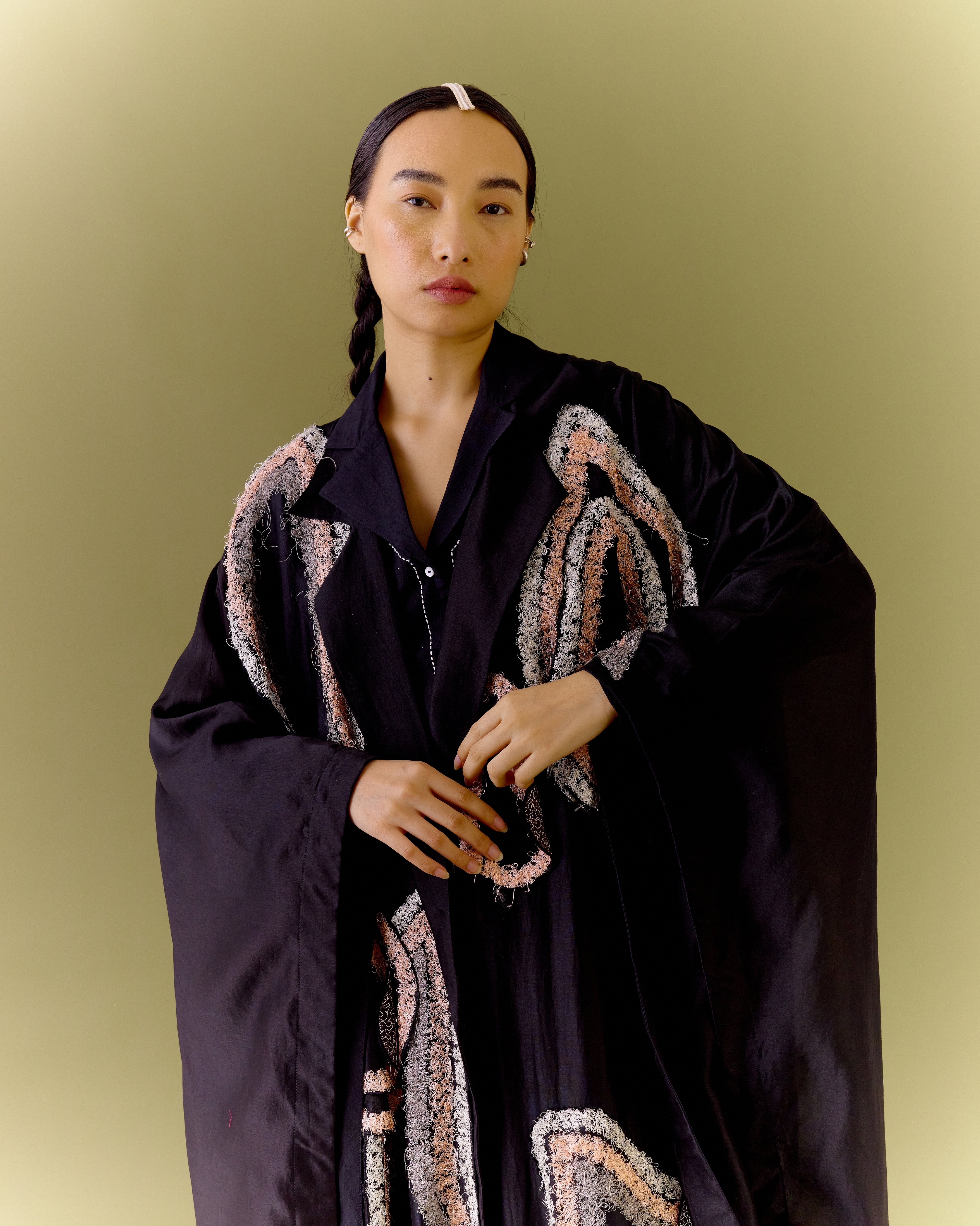 ABAYA BLACK SET
