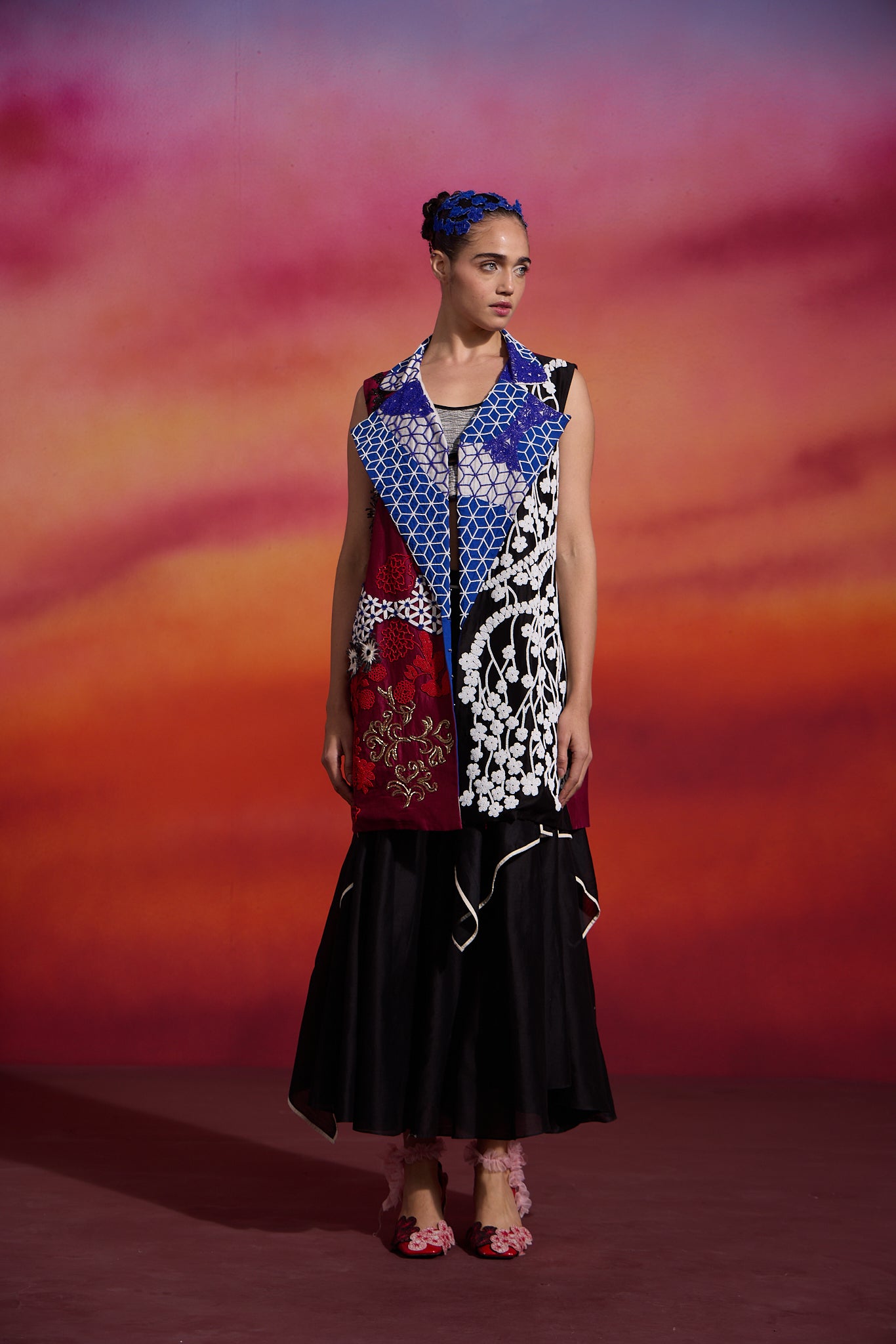 Shiv Jacket and Skirt Set