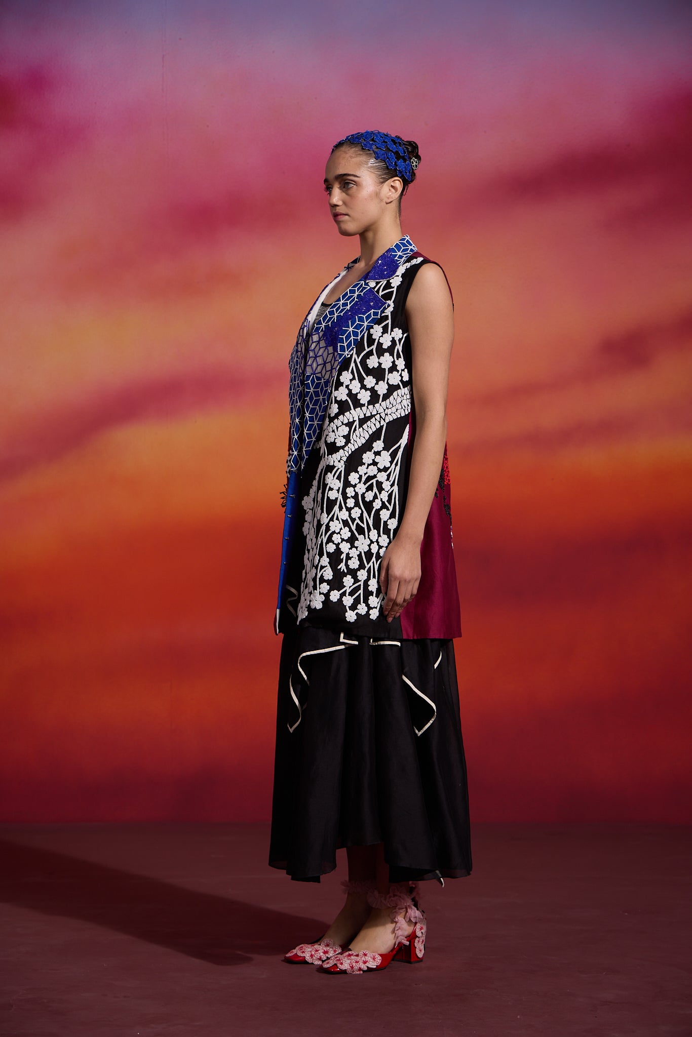 Shiv Jacket and Skirt Set