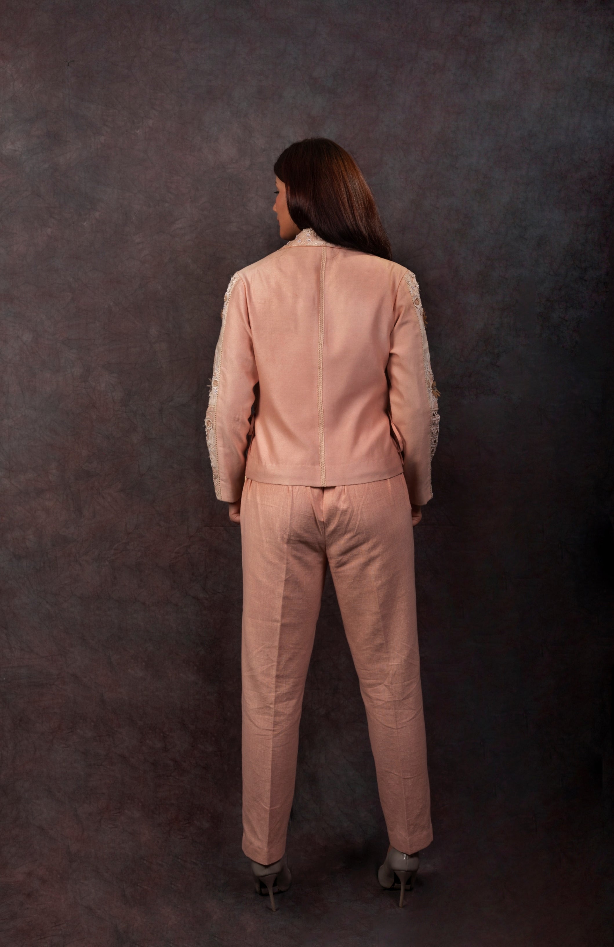 ZOLA JACKET SET - BABY PINK