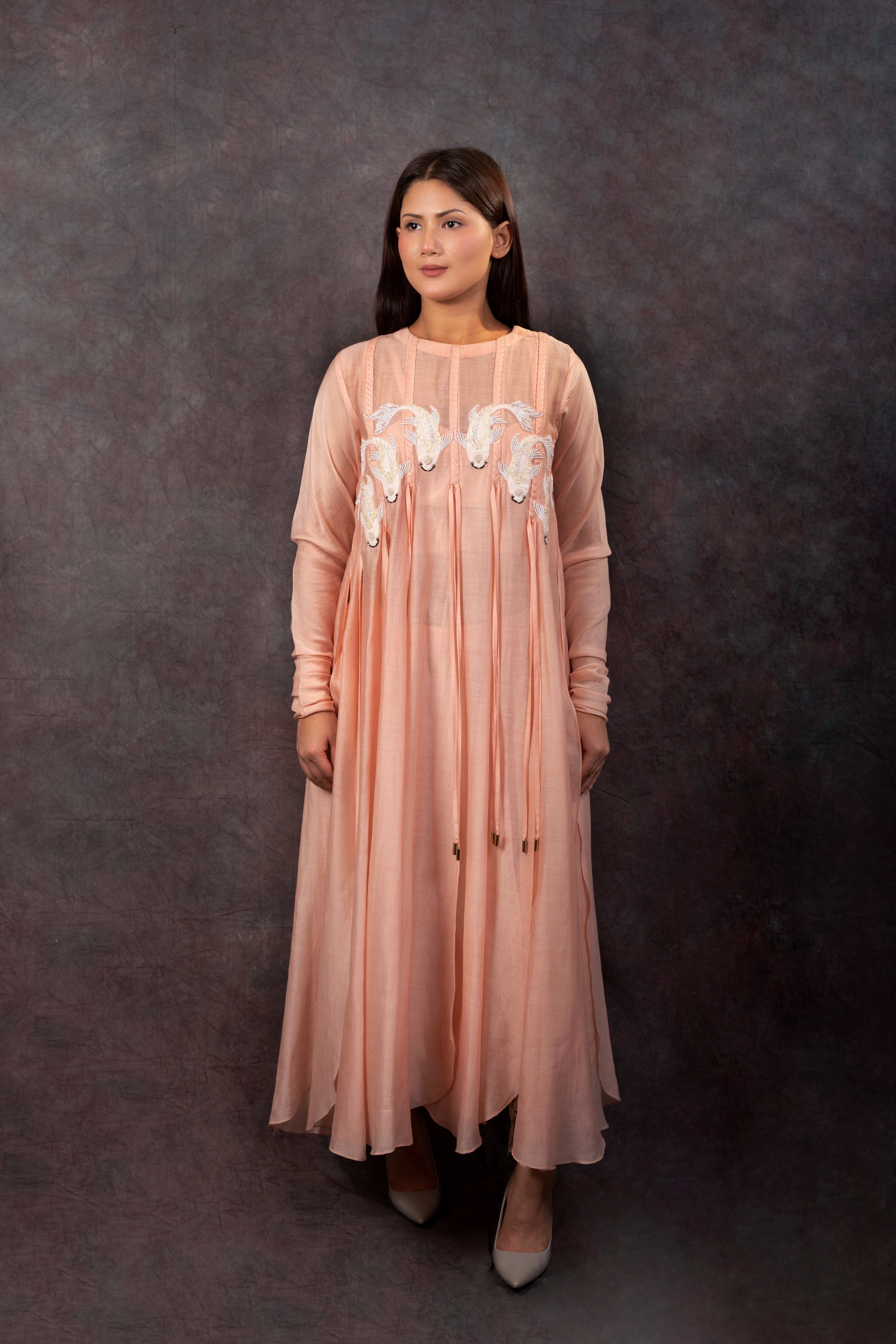 ARIEL FRINGE SET - BABYPINK