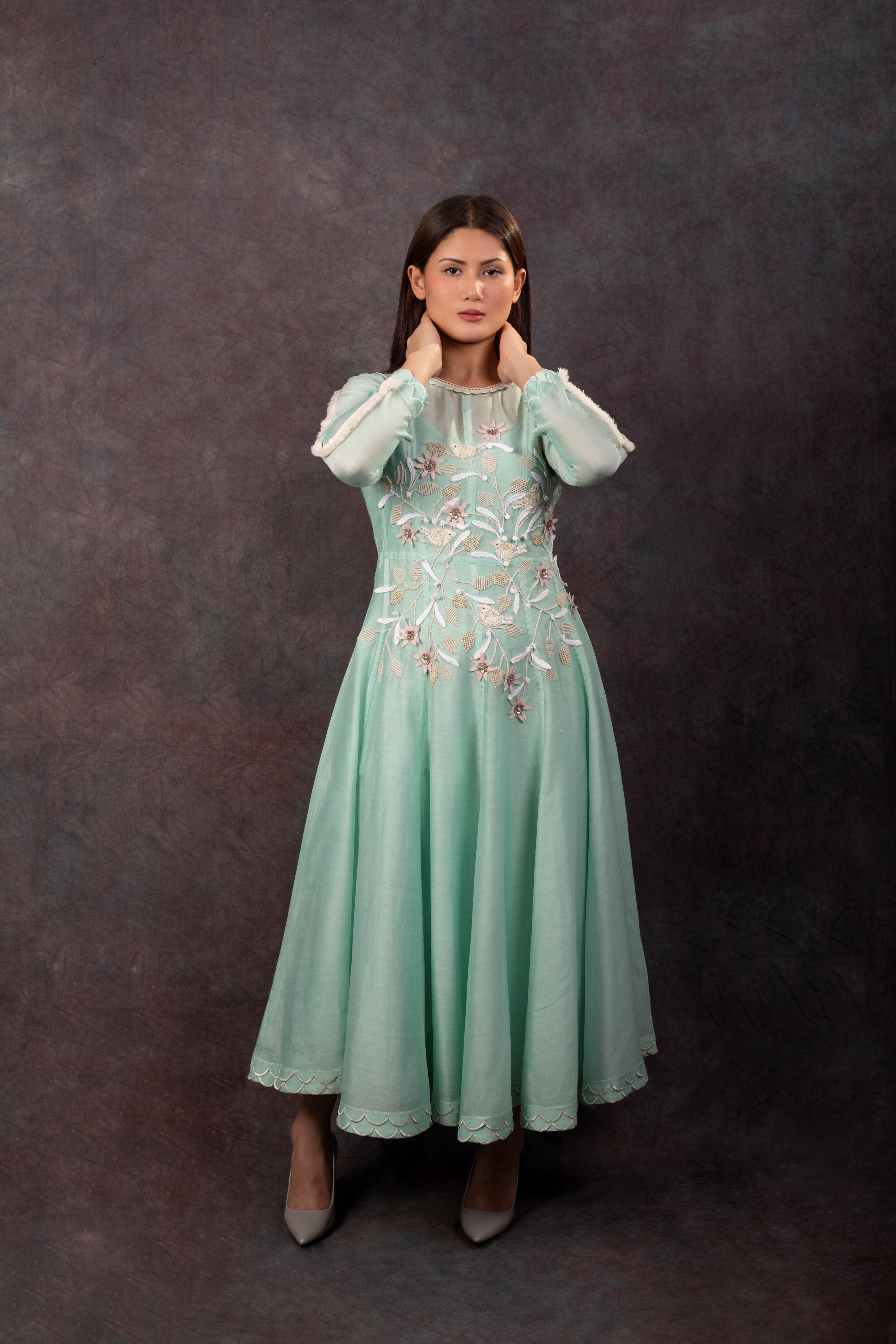 CORSET KALI ICE BLUE DRESS