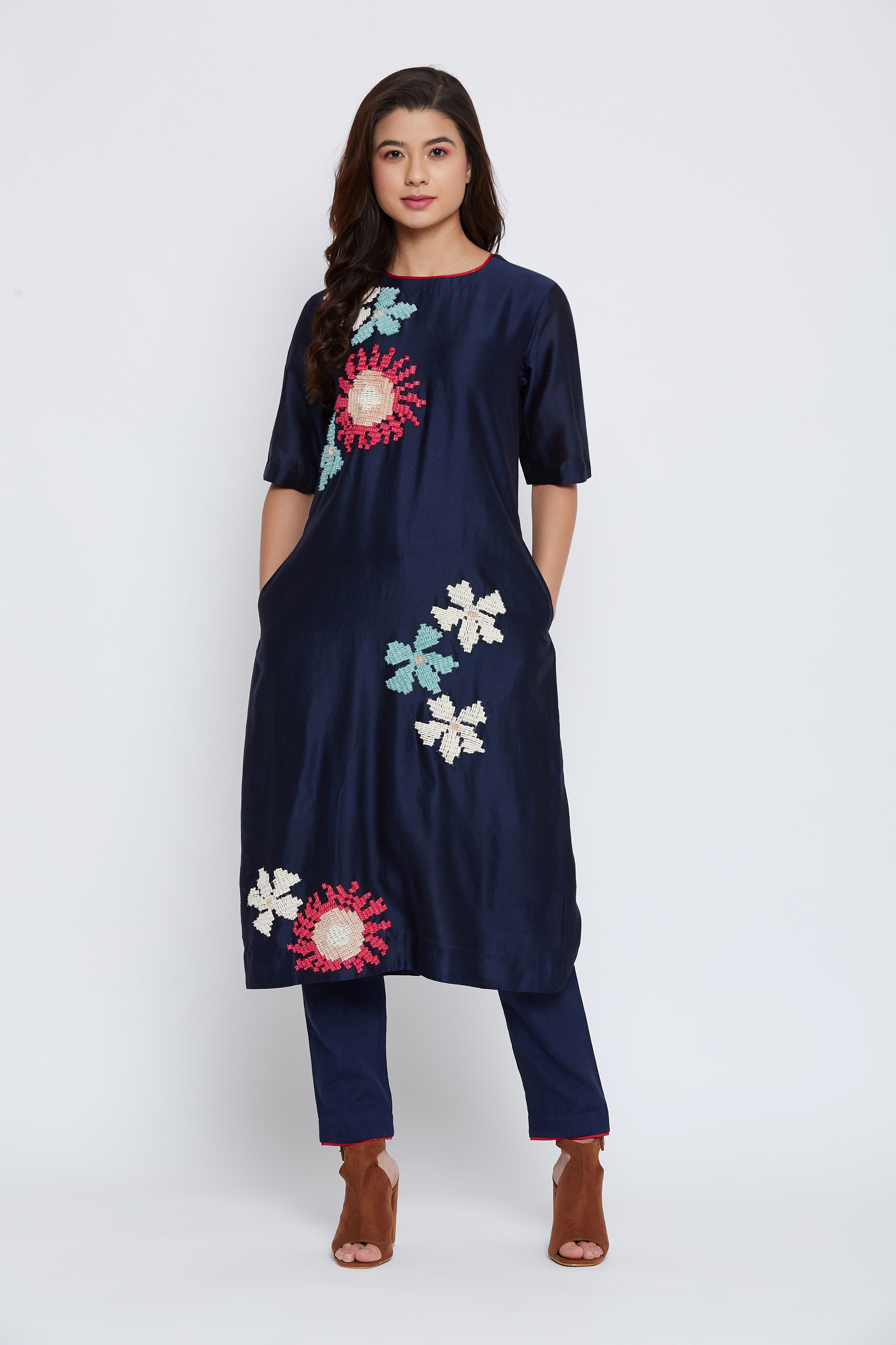 BLOOM SLIM SET INDIGO