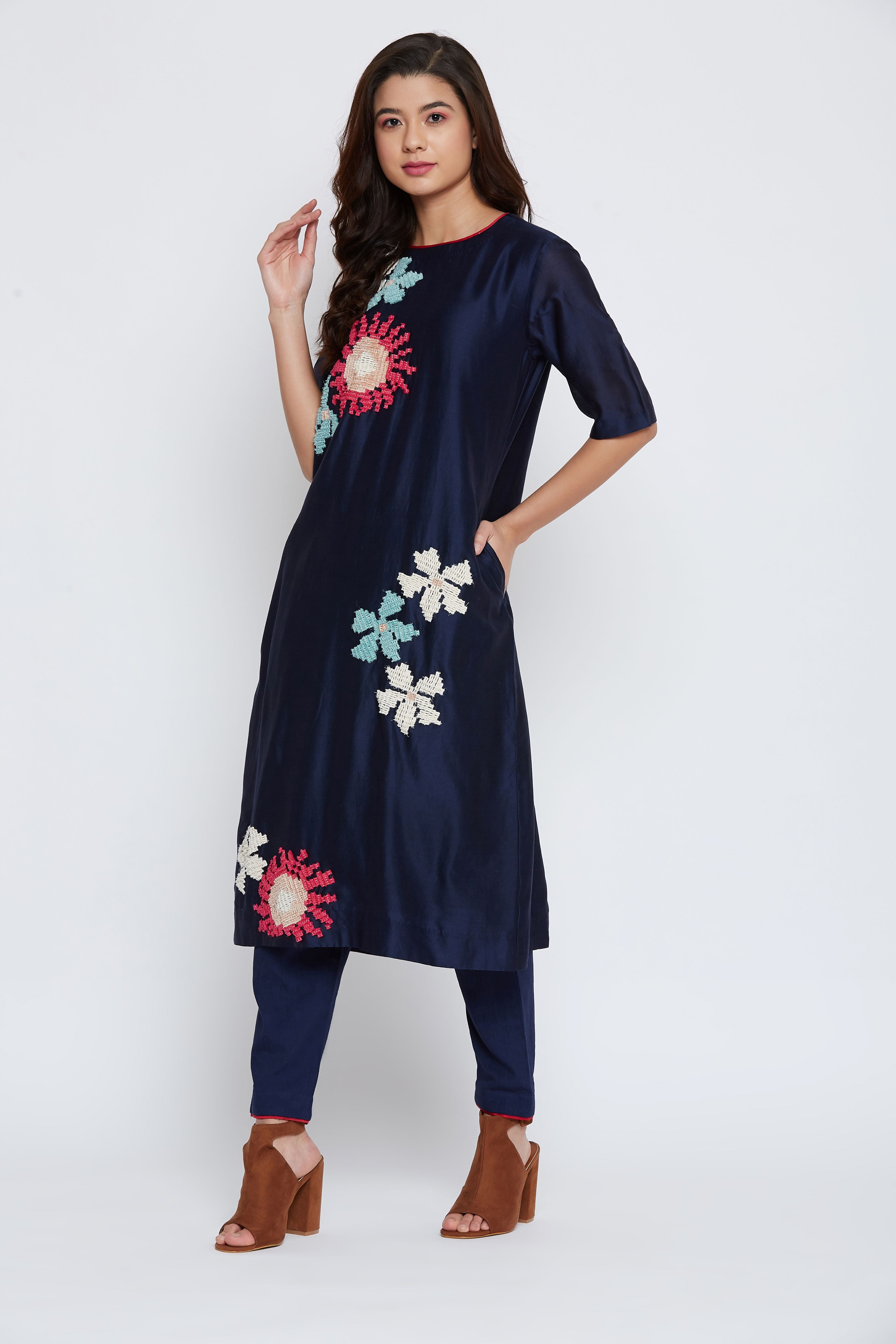 BLOOM SLIM SET INDIGO