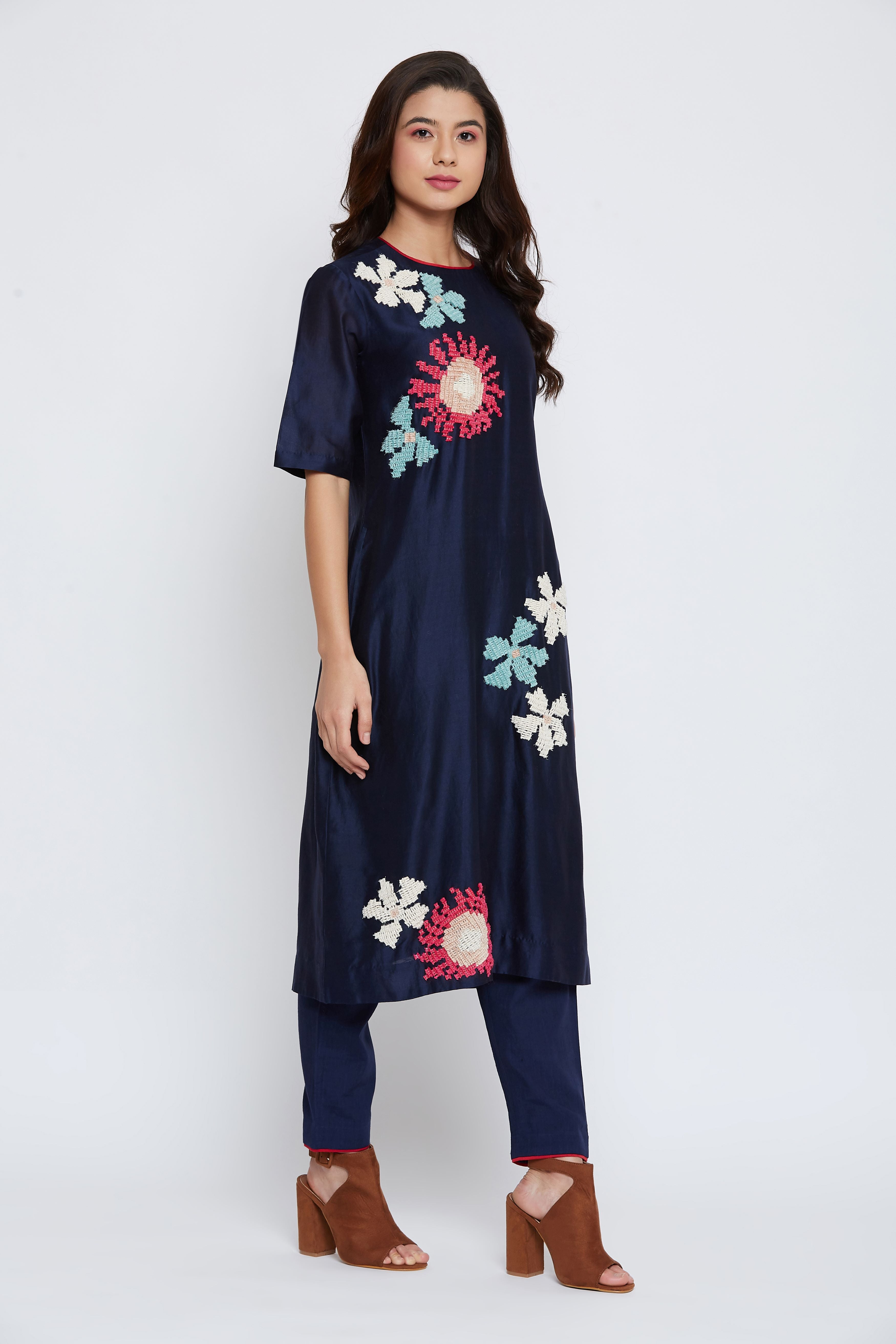 BLOOM SLIM SET INDIGO