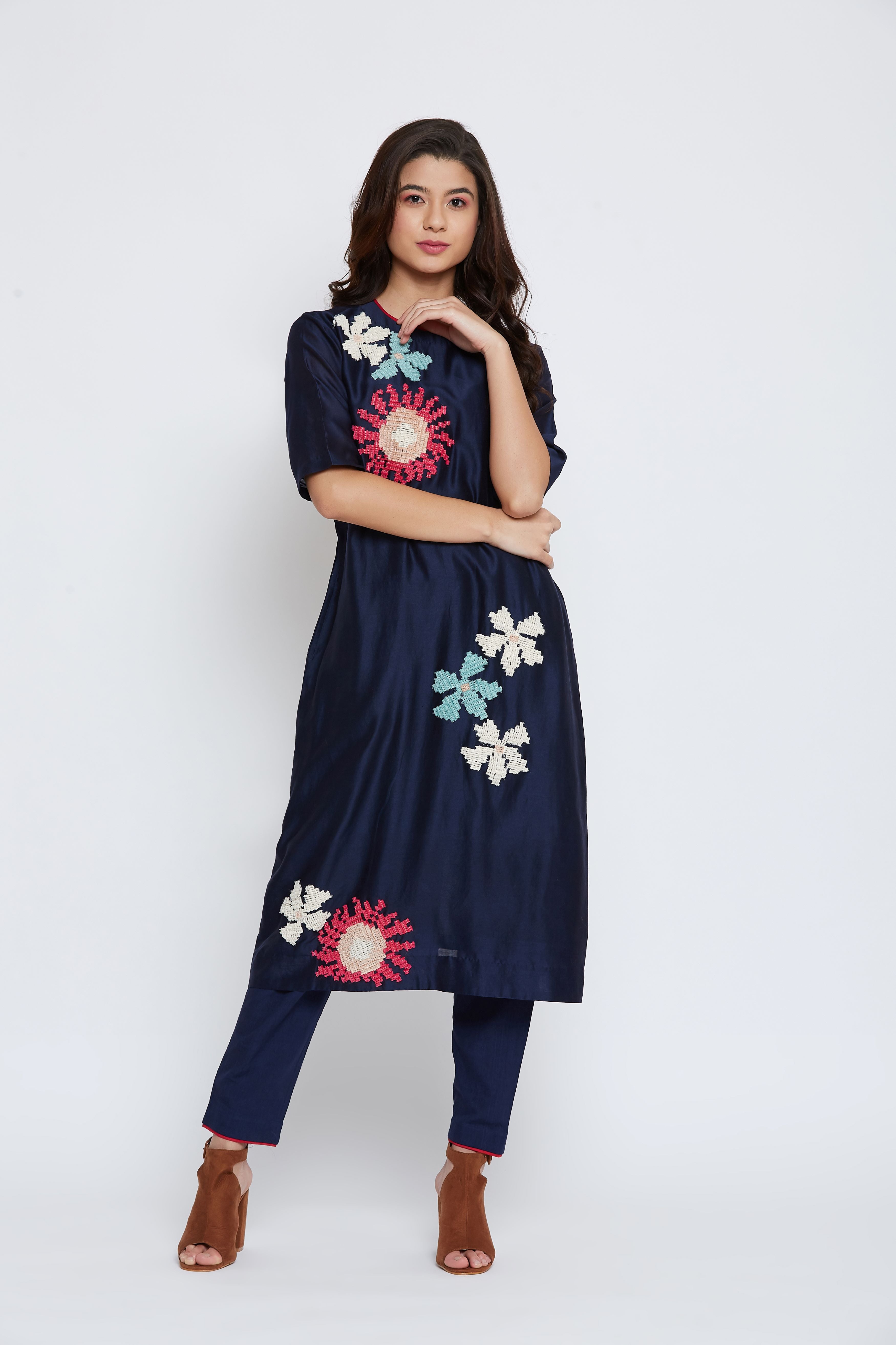 BLOOM SLIM SET INDIGO