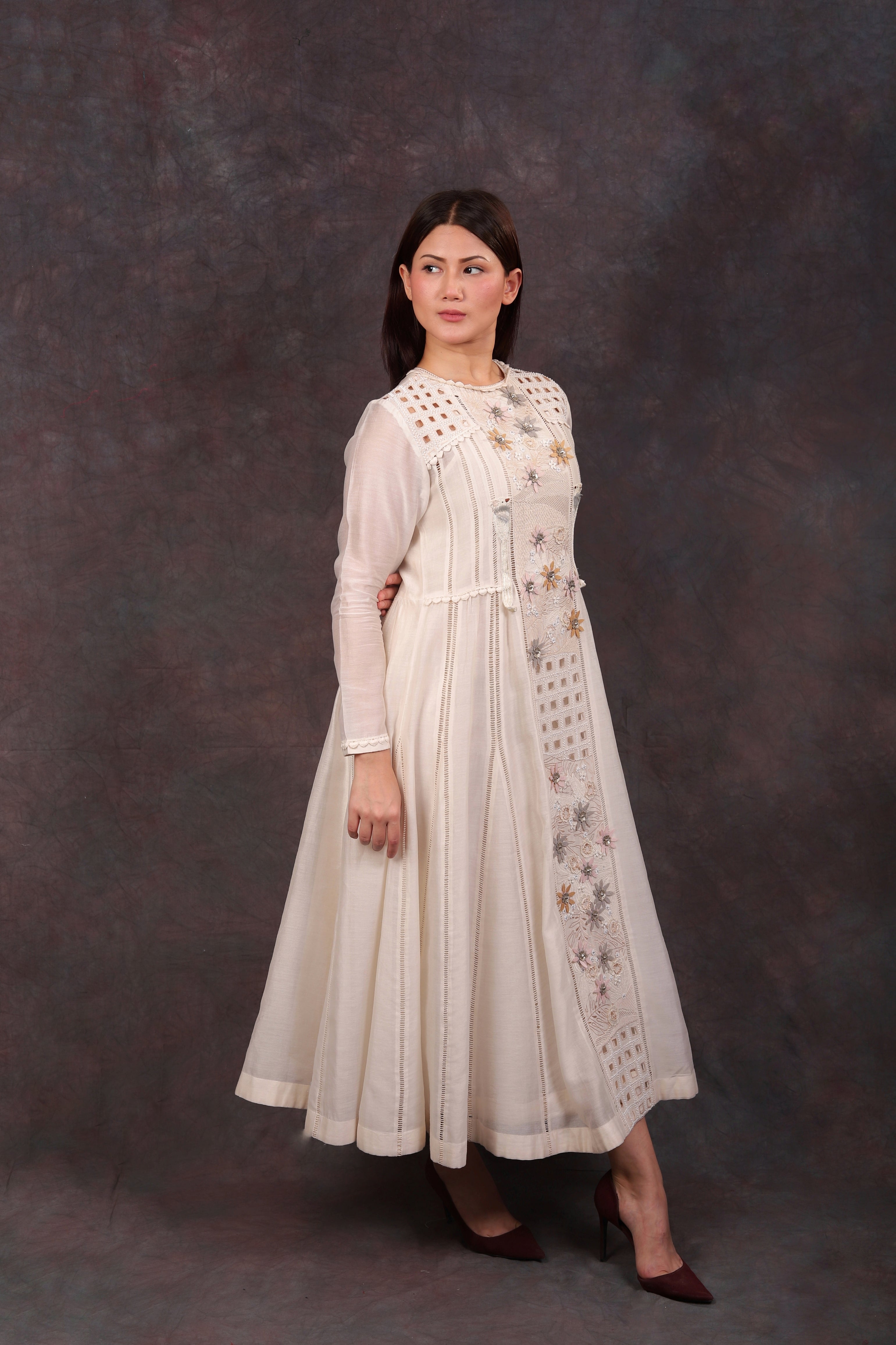 NATURE DRESS - IVORY