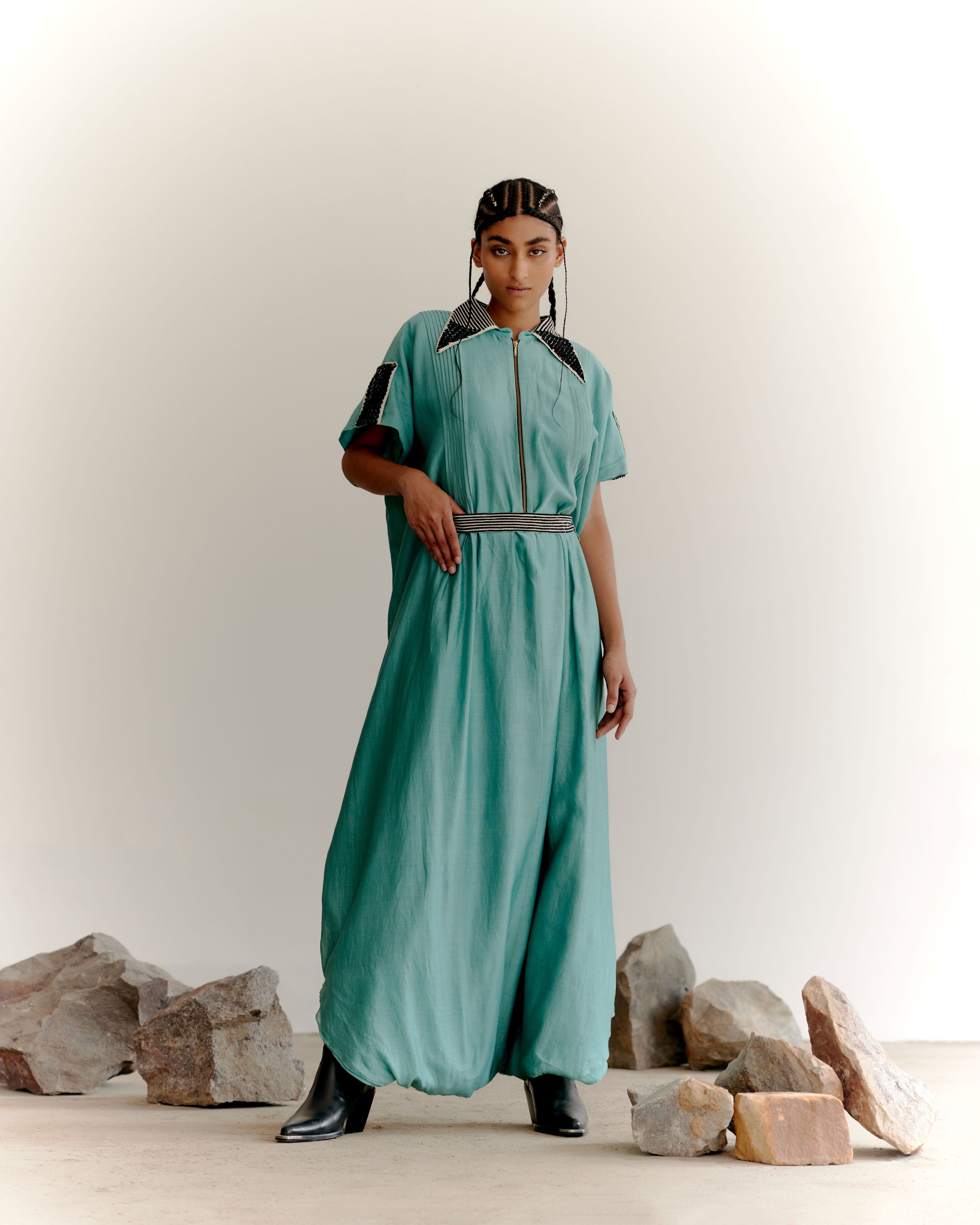 PRIMARY JUMPSUIT - SAGE