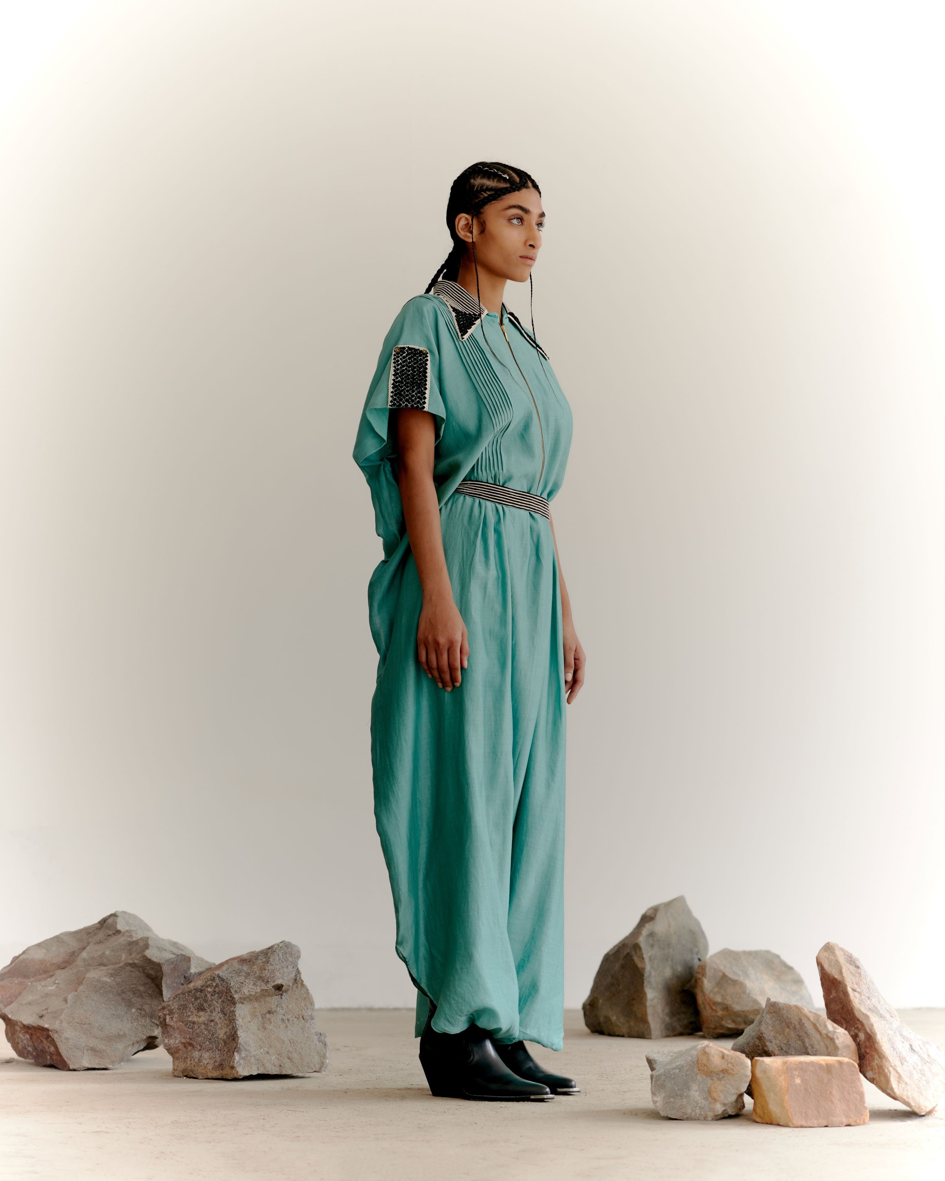 PRIMARY JUMPSUIT - SAGE