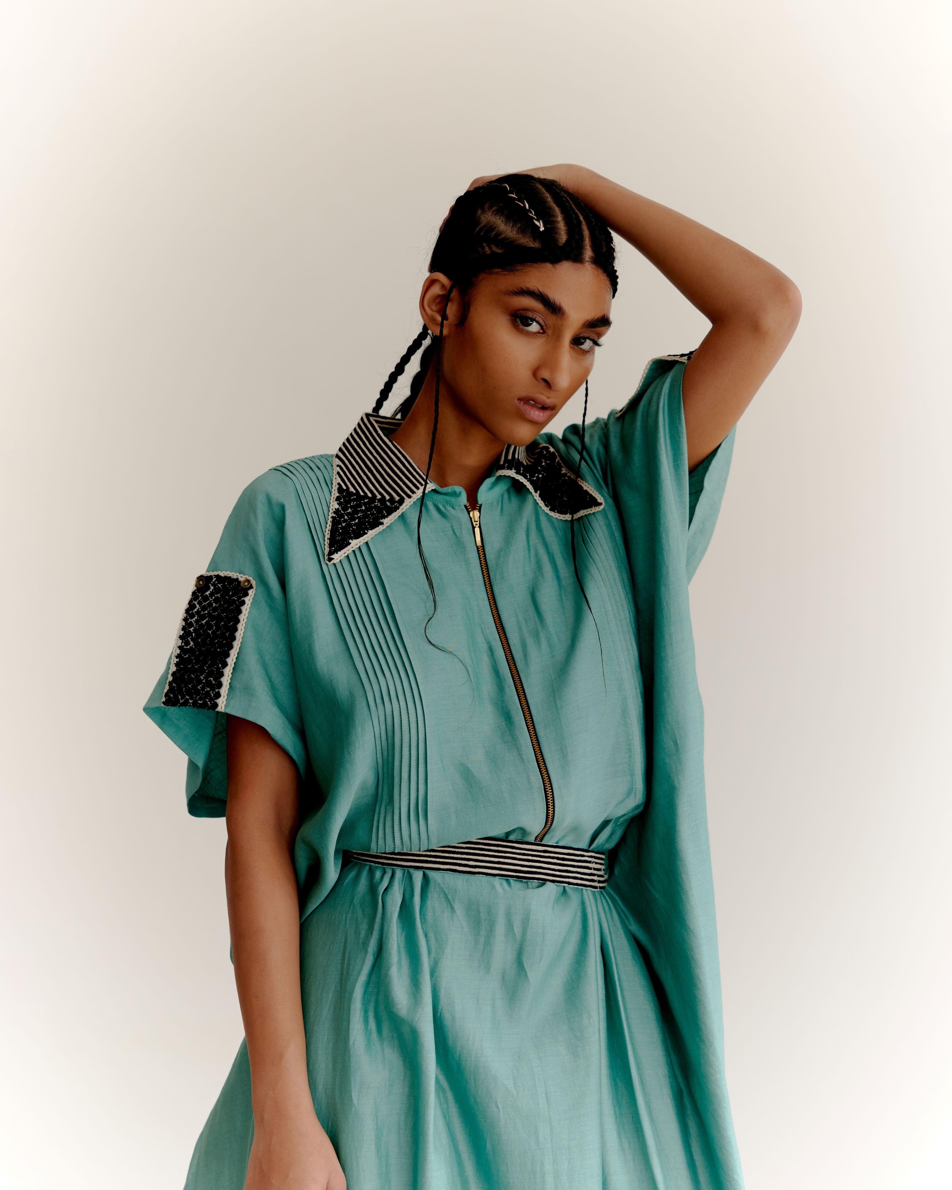 PRIMARY JUMPSUIT - SAGE