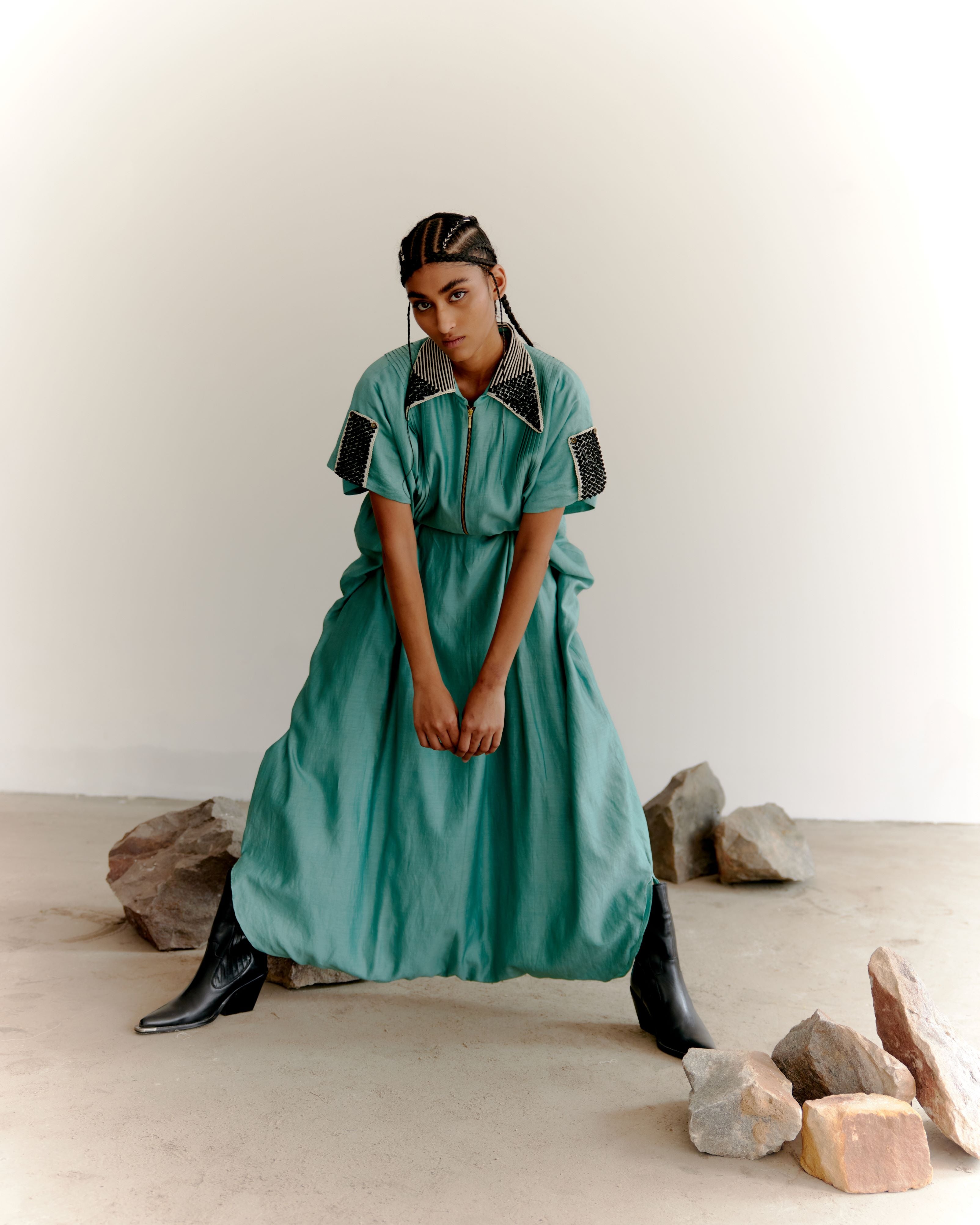 PRIMARY JUMPSUIT - SAGE