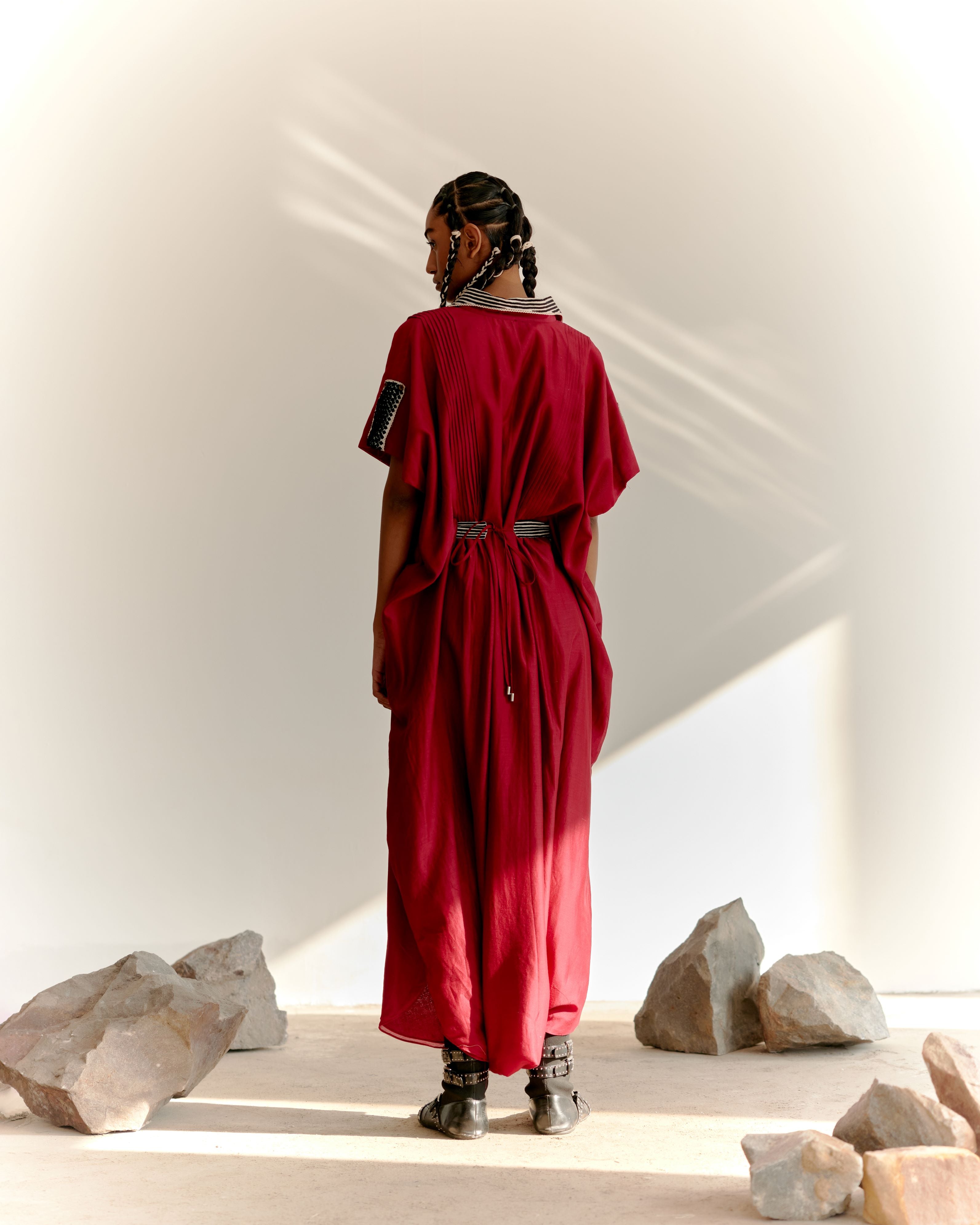 PRIMARY JUMPSUIT - MAROON