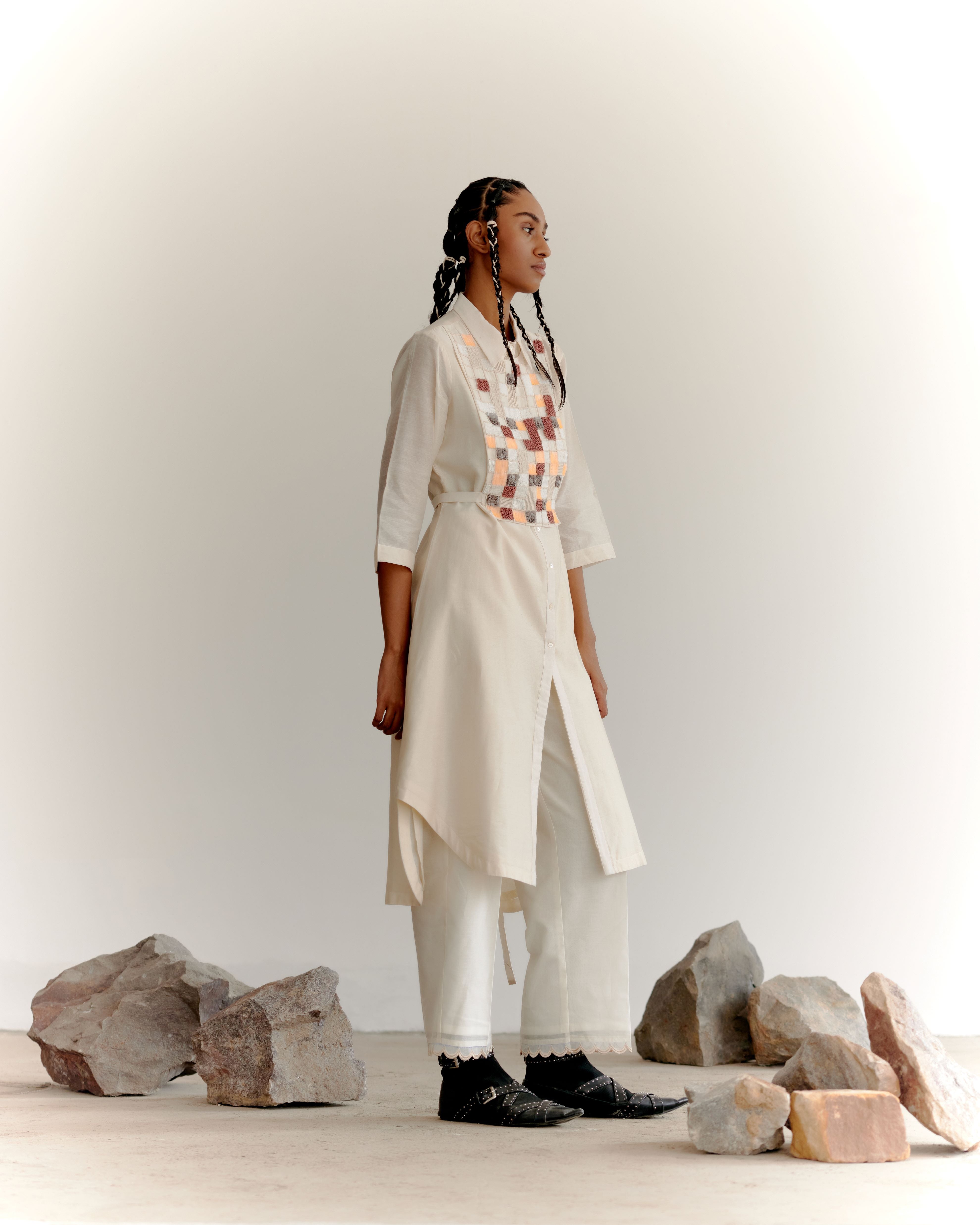 STATEMENT SHIRT - IVORY