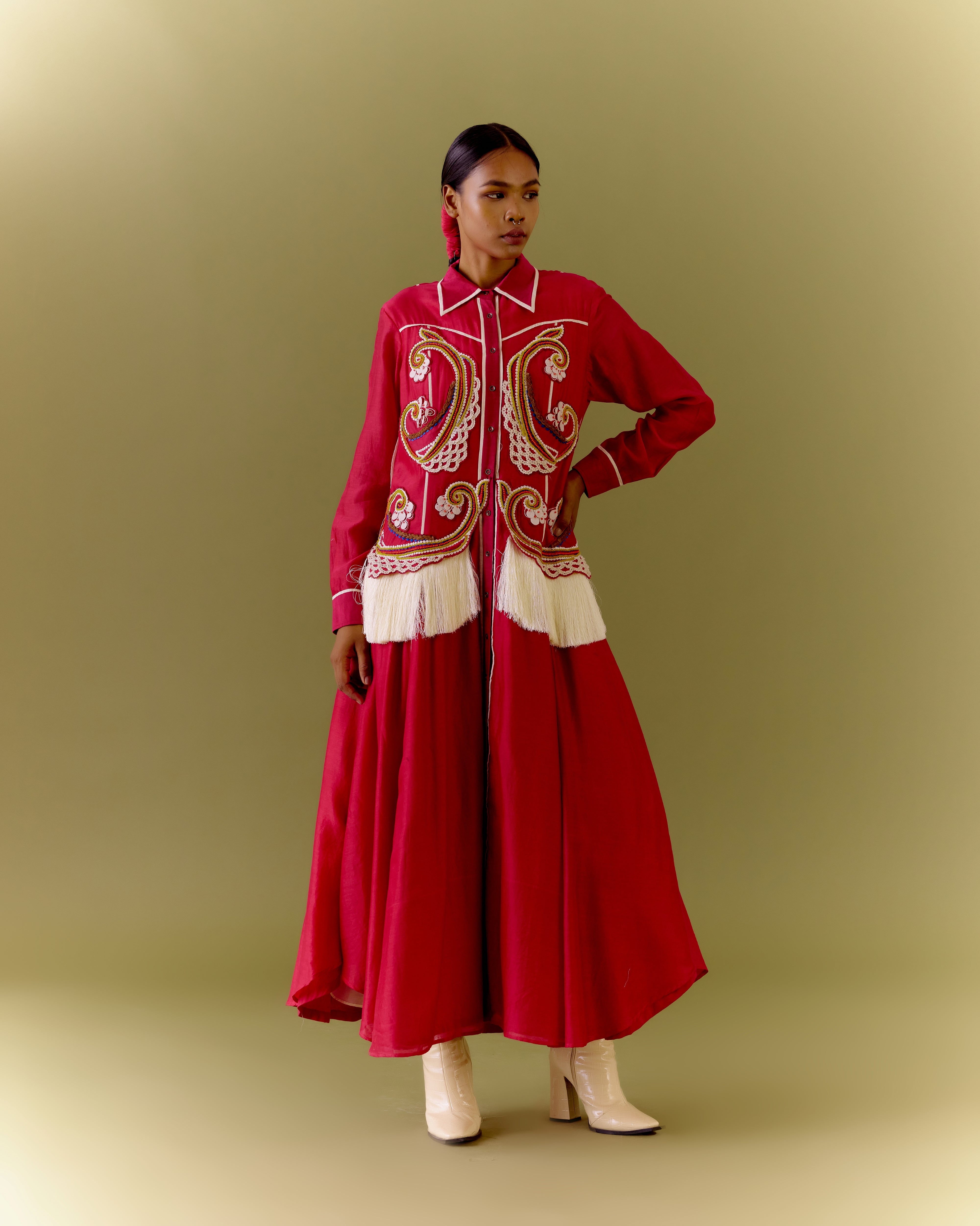 PARADISE FUCHSIA DRESS