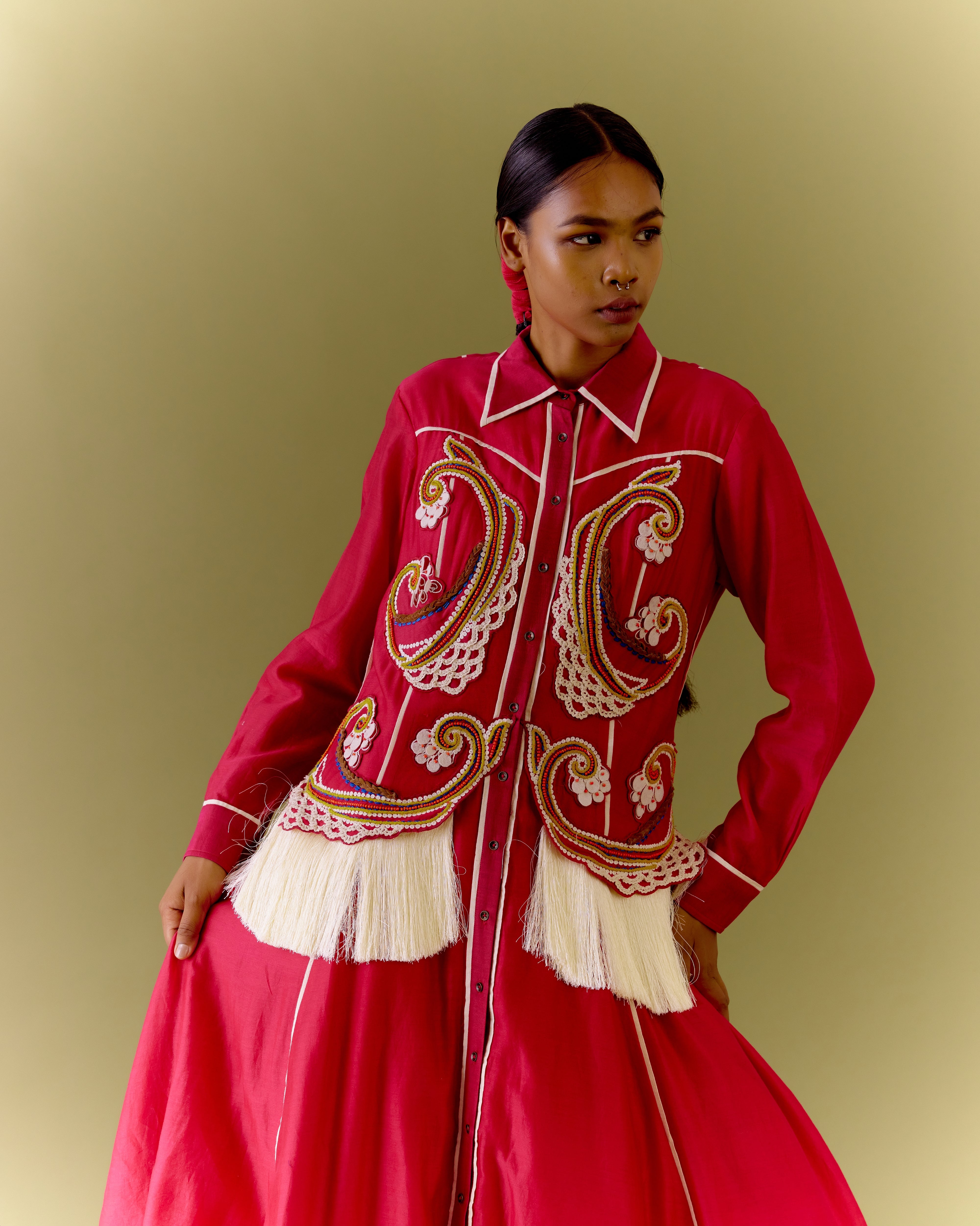 PARADISE FUCHSIA DRESS