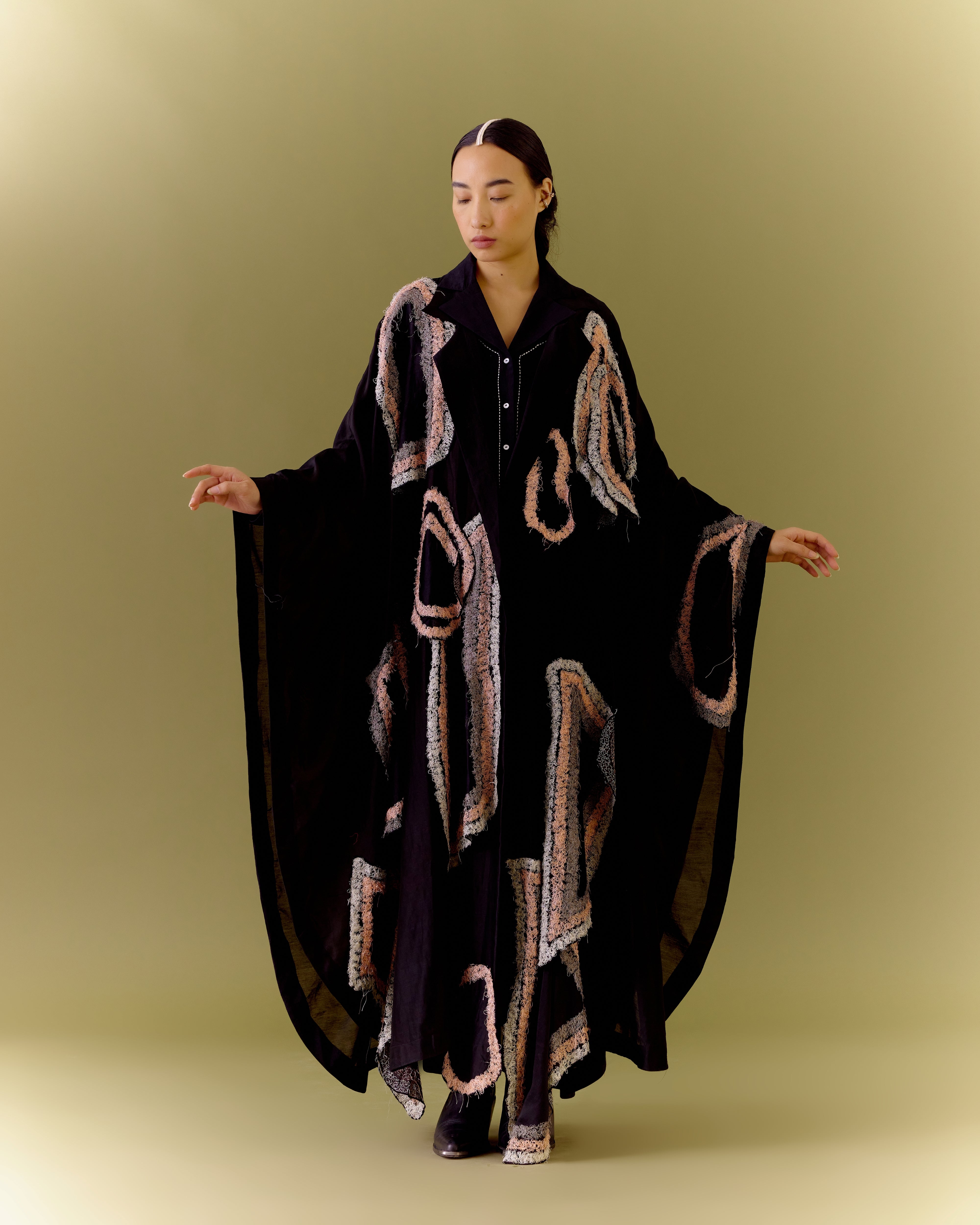 ABAYA BLACK SET