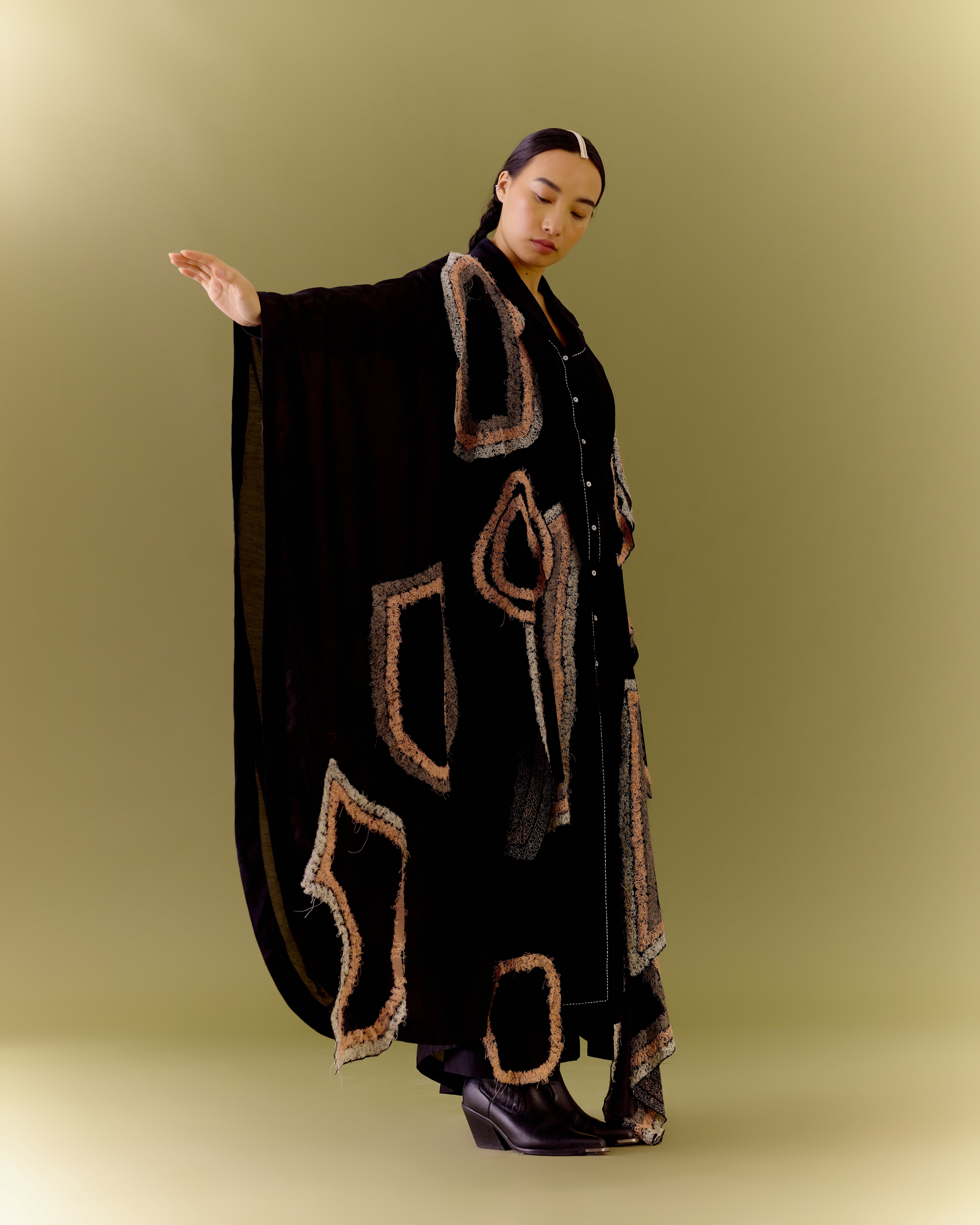 ABAYA BLACK SET
