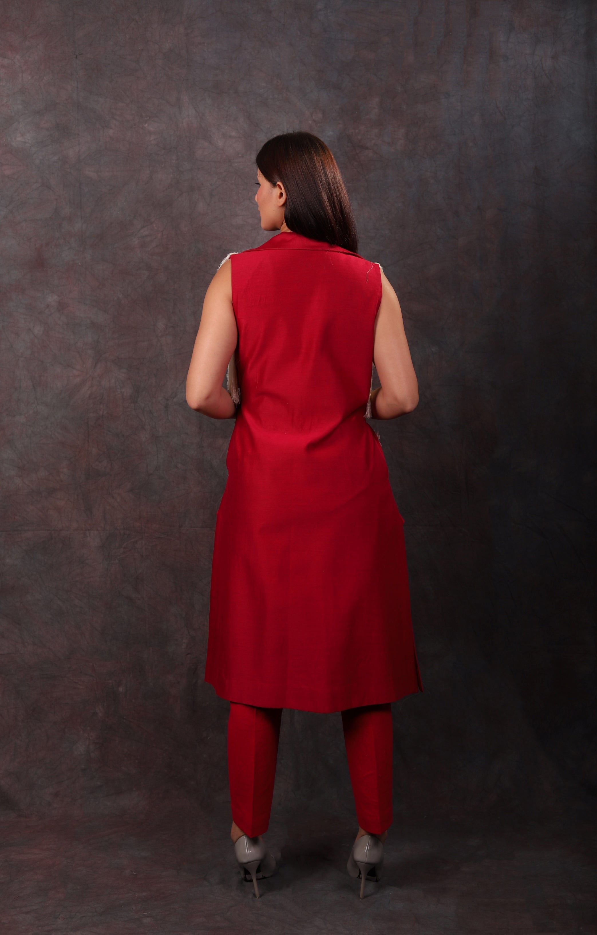 LONG FAGU SET - RED