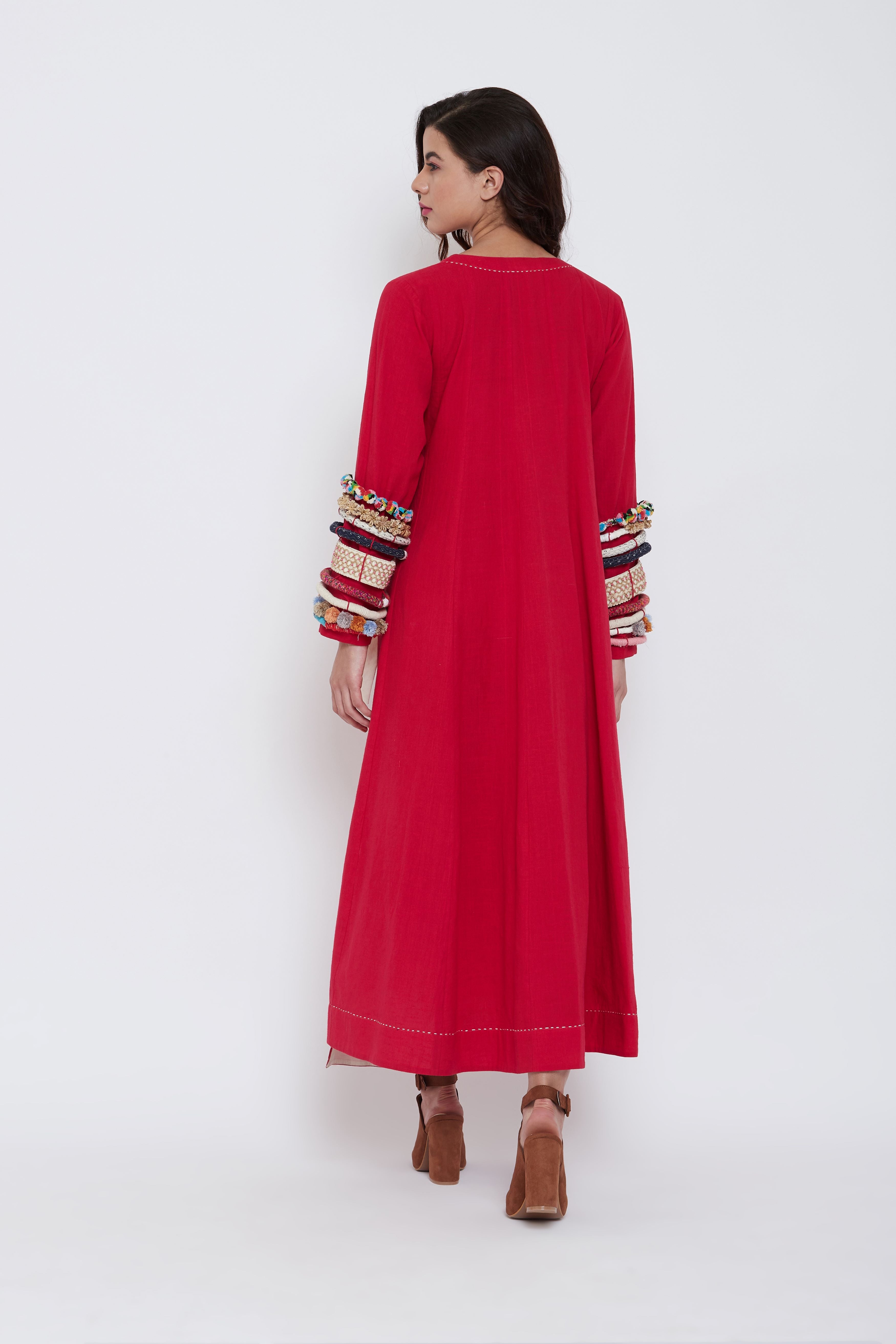 HAMZA CHERRY DRESS