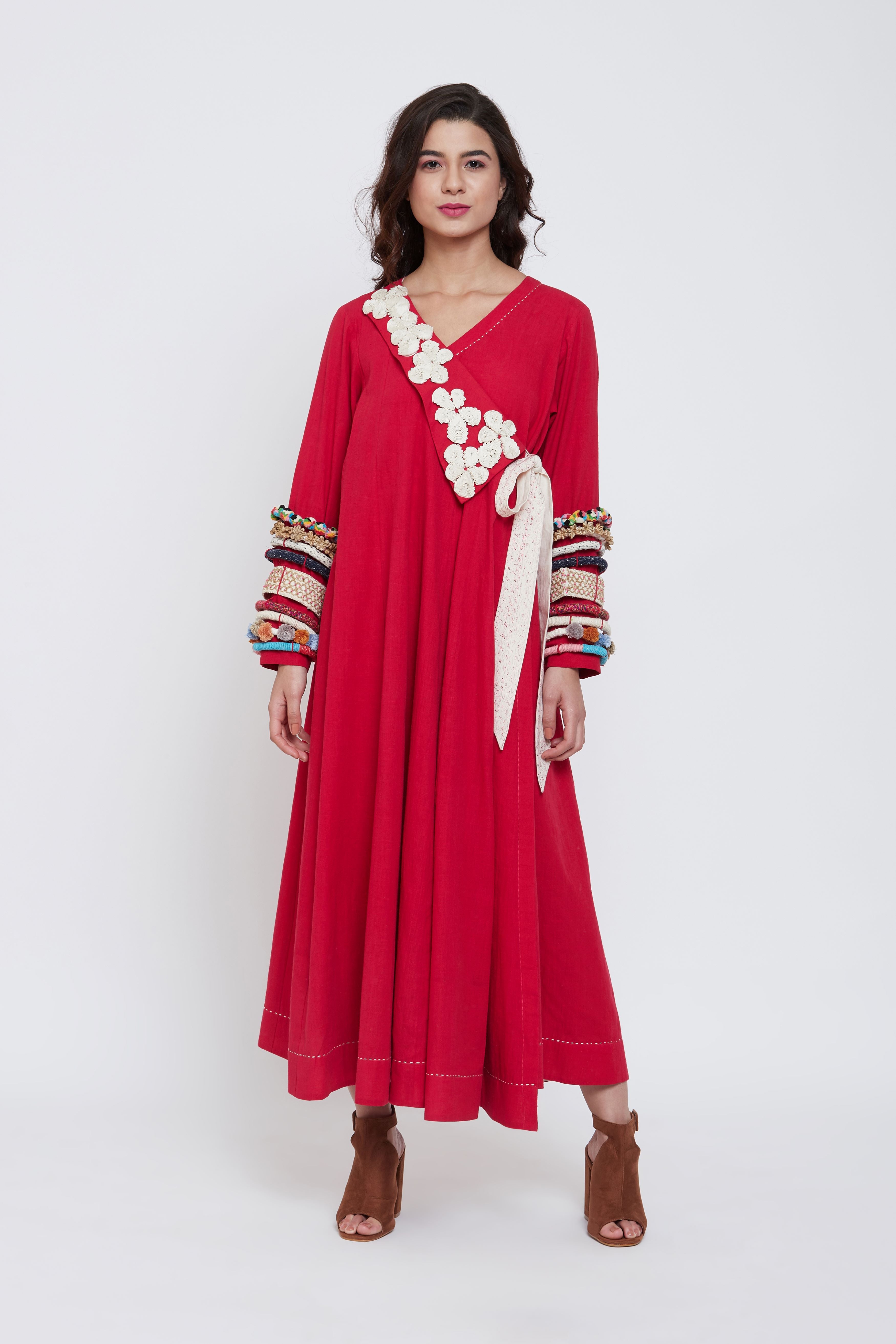 HAMZA CHERRY DRESS