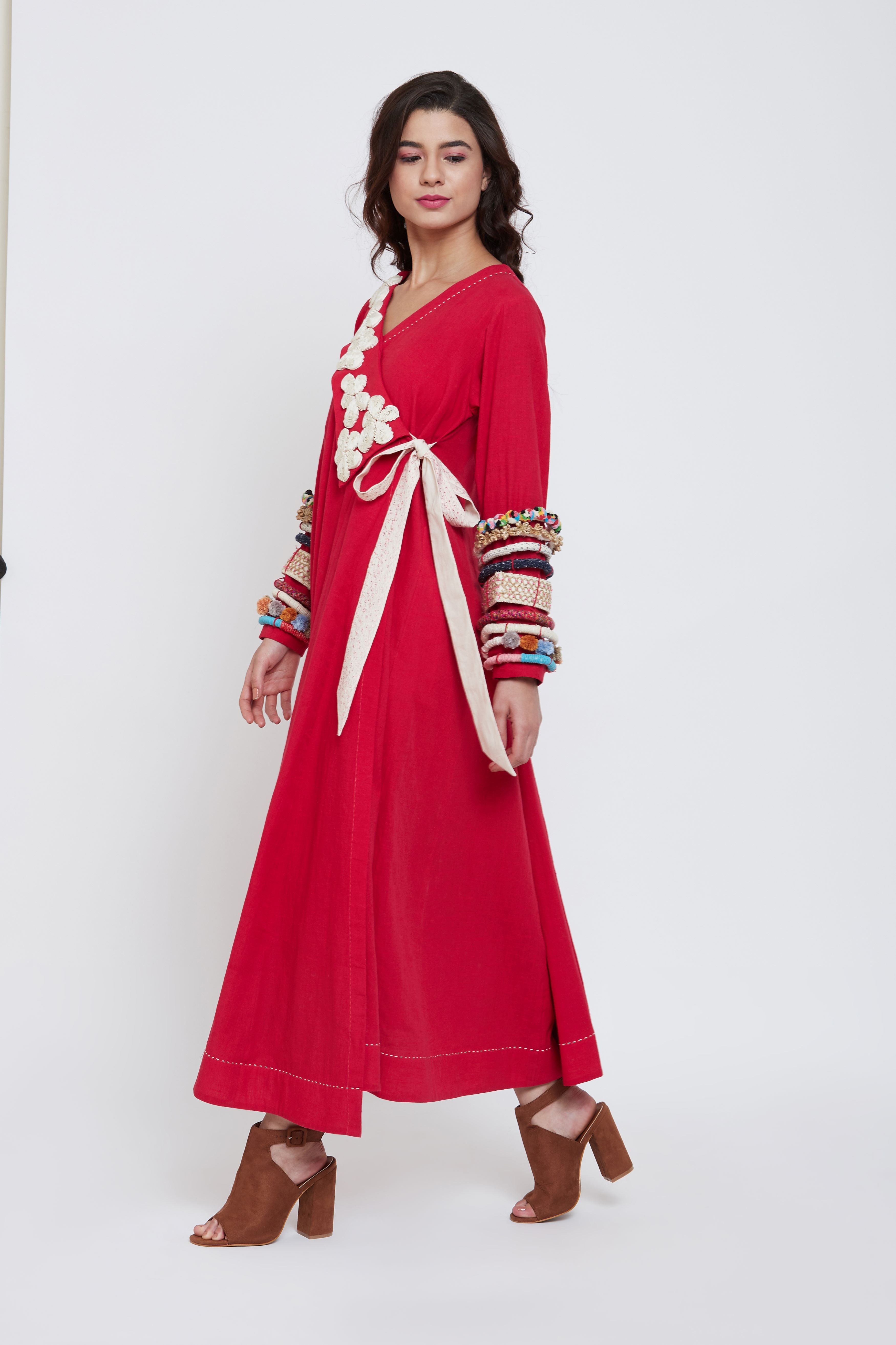 HAMZA CHERRY DRESS