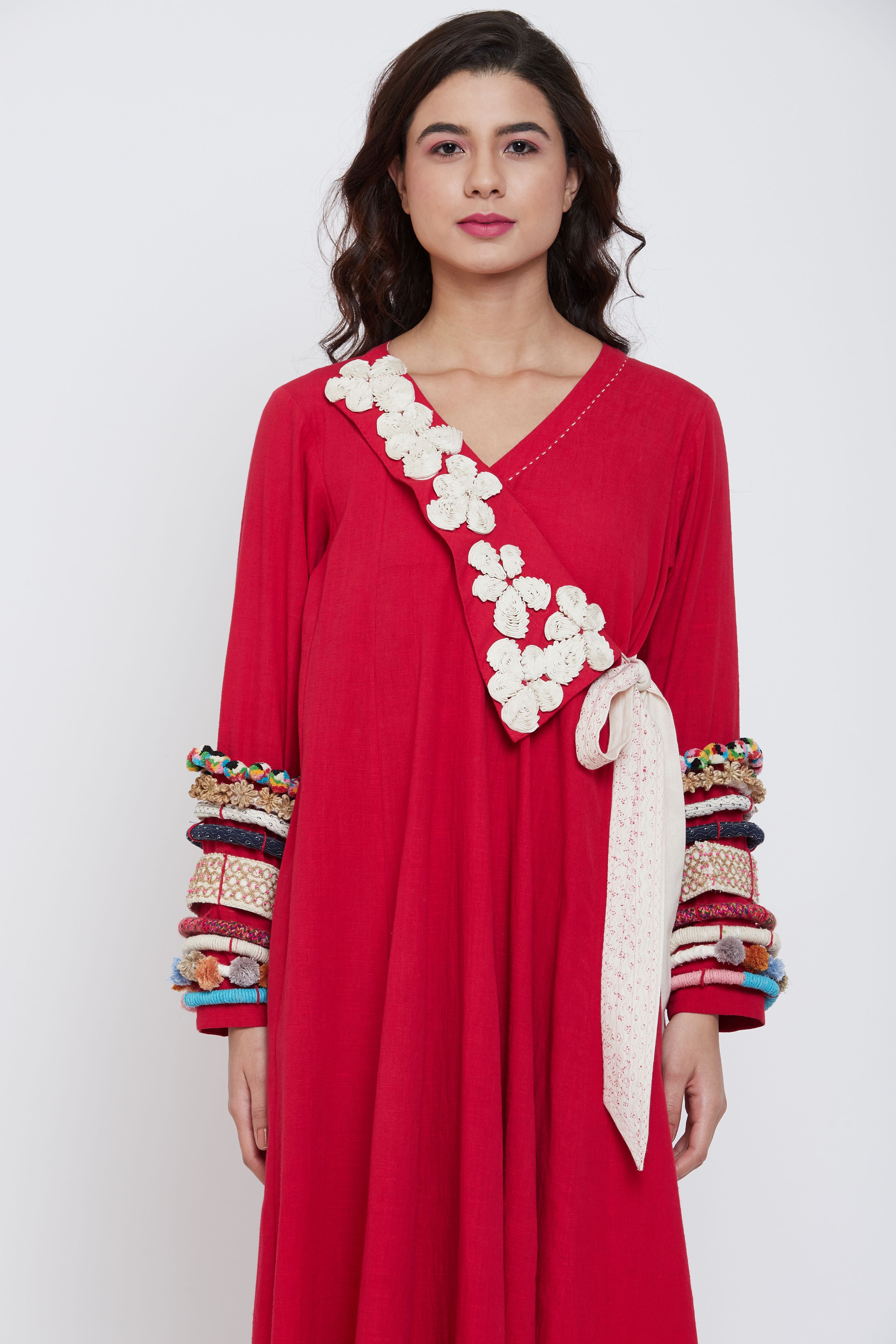 HAMZA CHERRY DRESS