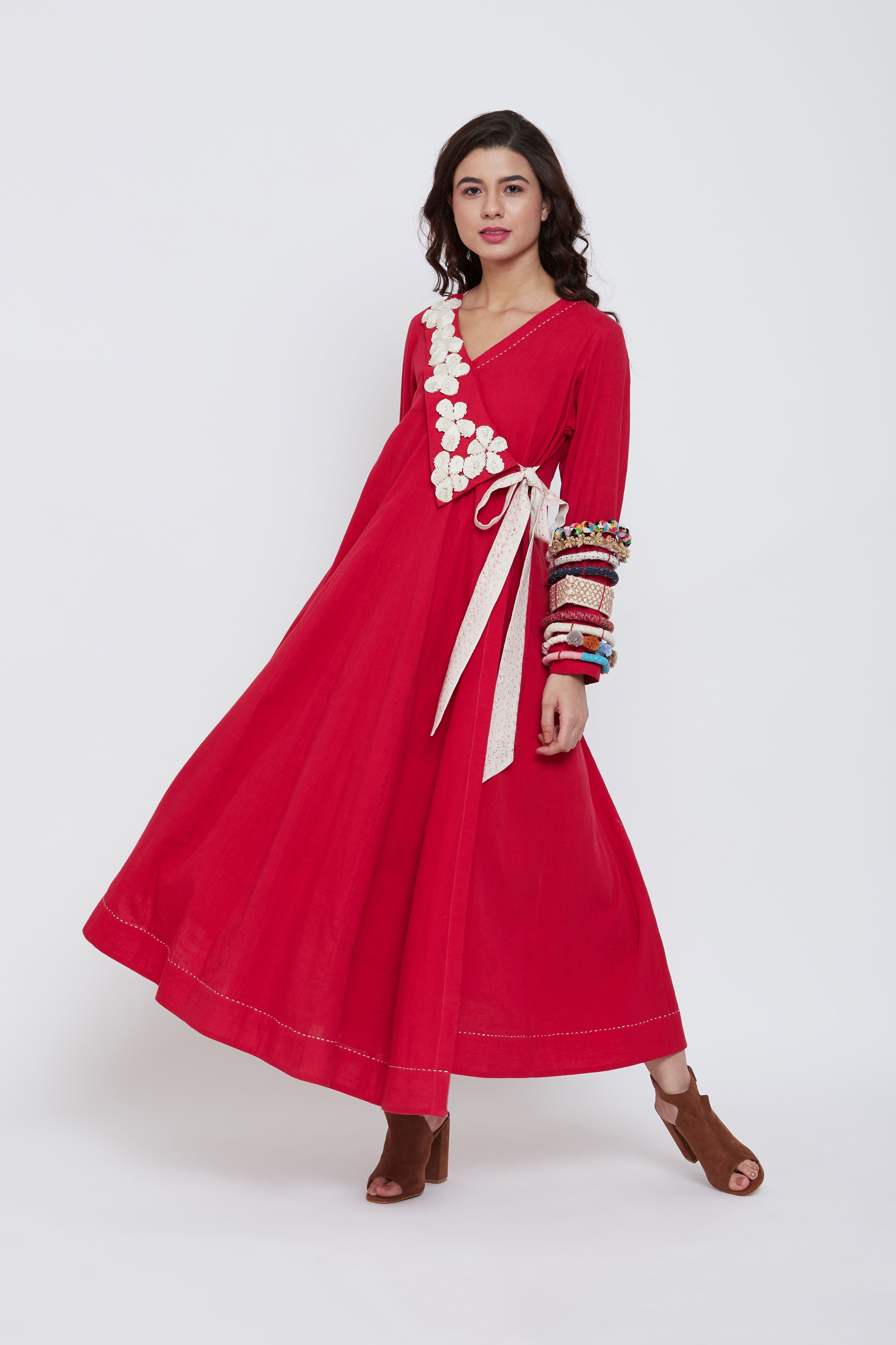 HAMZA CHERRY DRESS