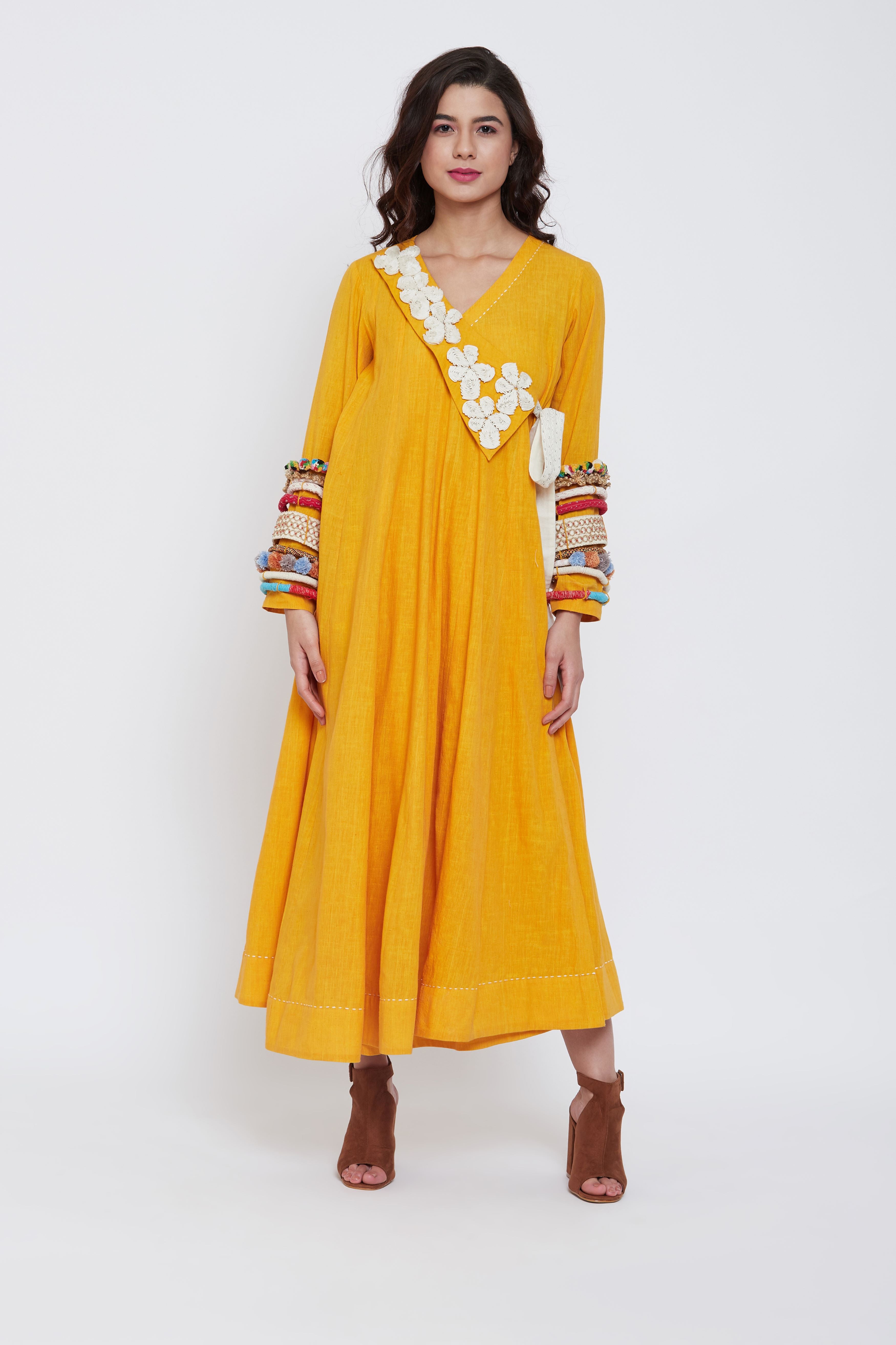 HAMZA TURMERIC DRESS