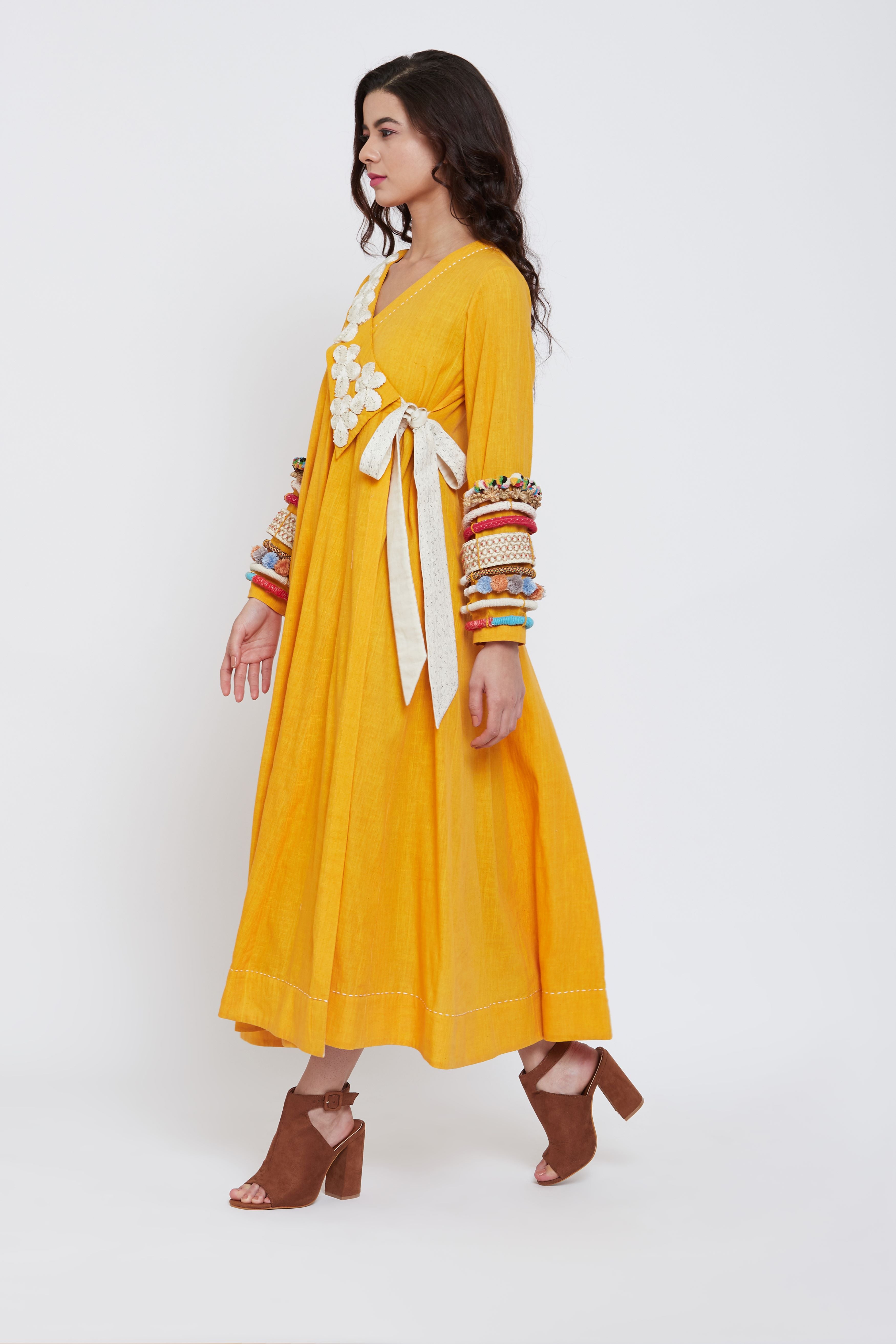 HAMZA TURMERIC DRESS