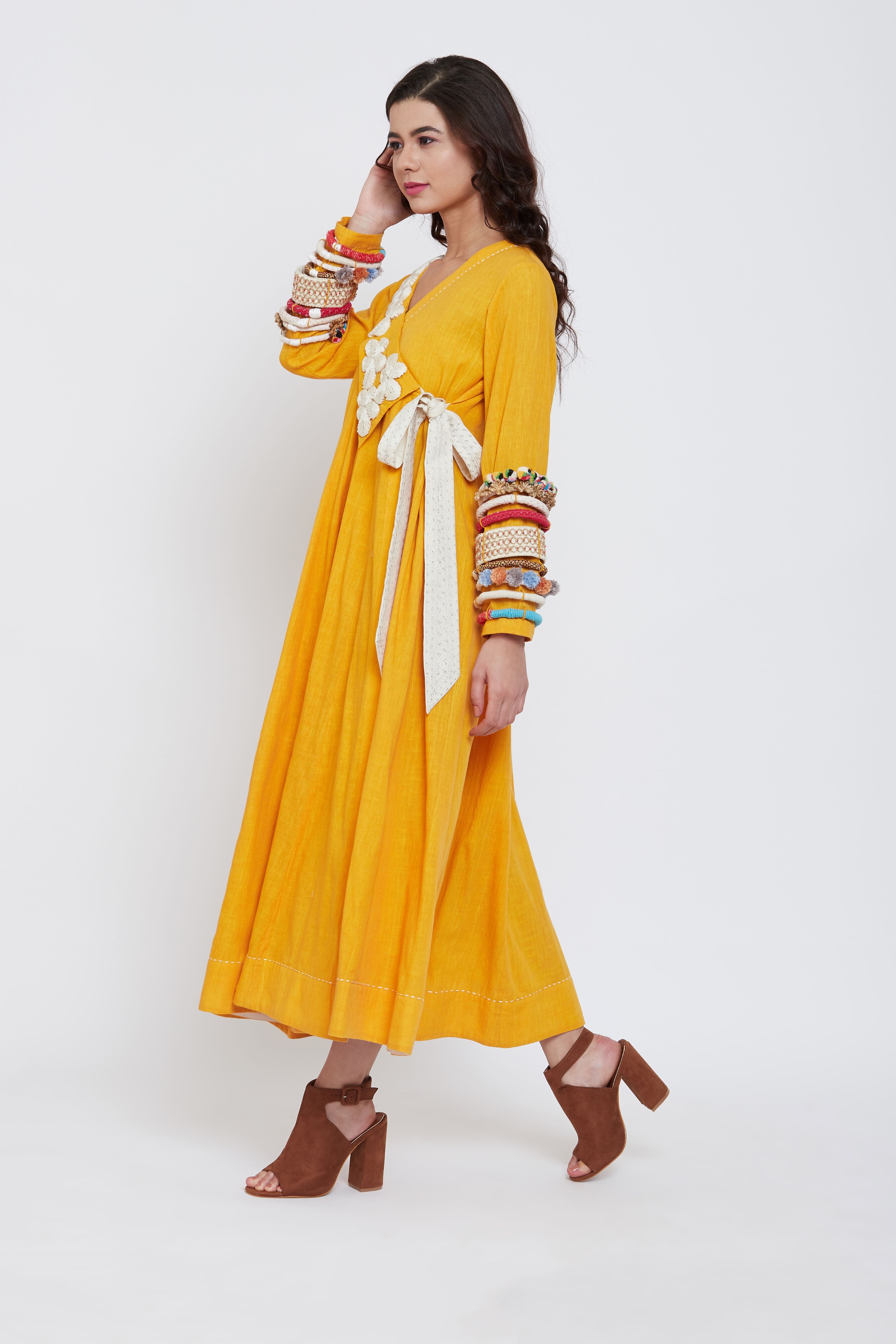 HAMZA TURMERIC DRESS