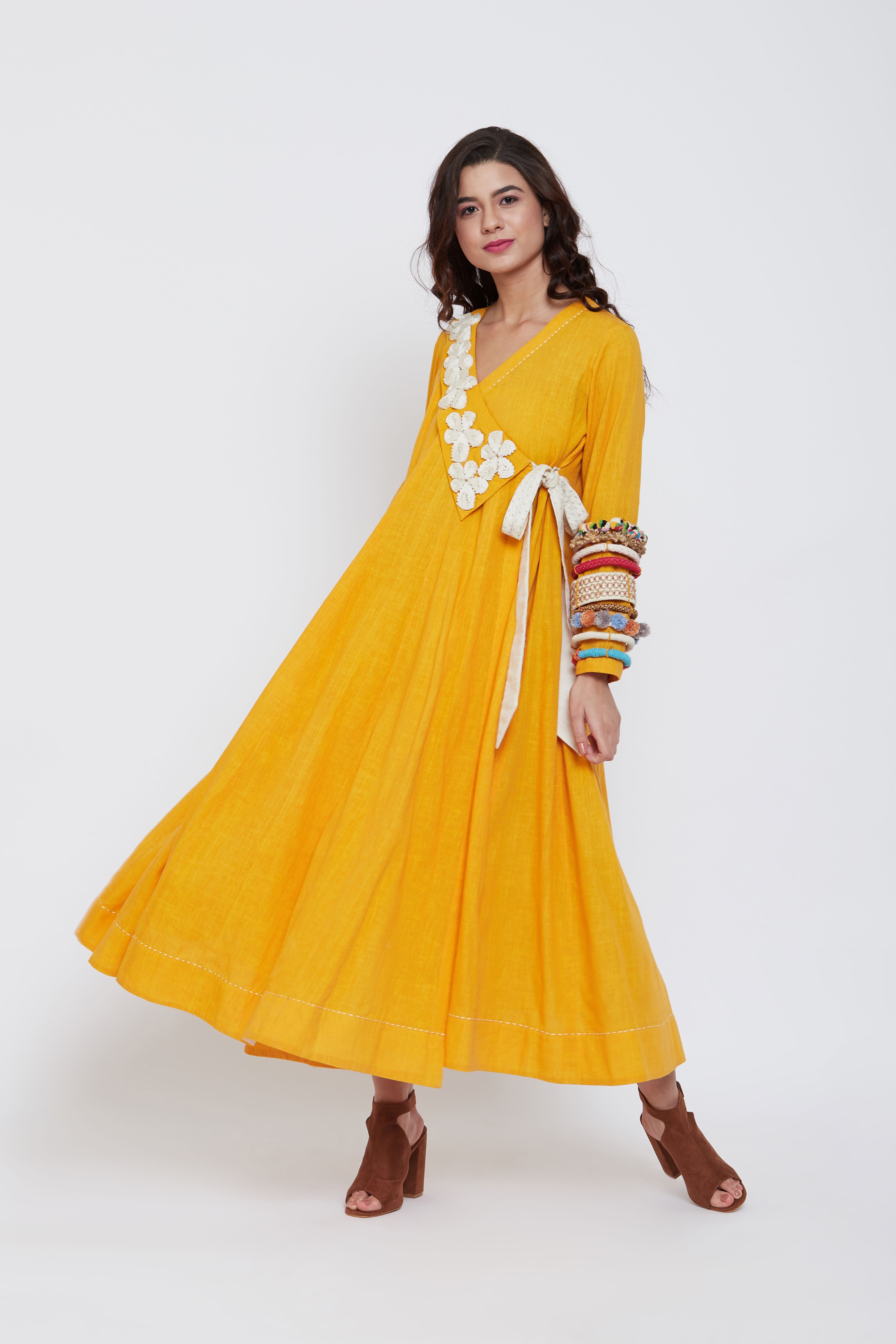 HAMZA TURMERIC DRESS