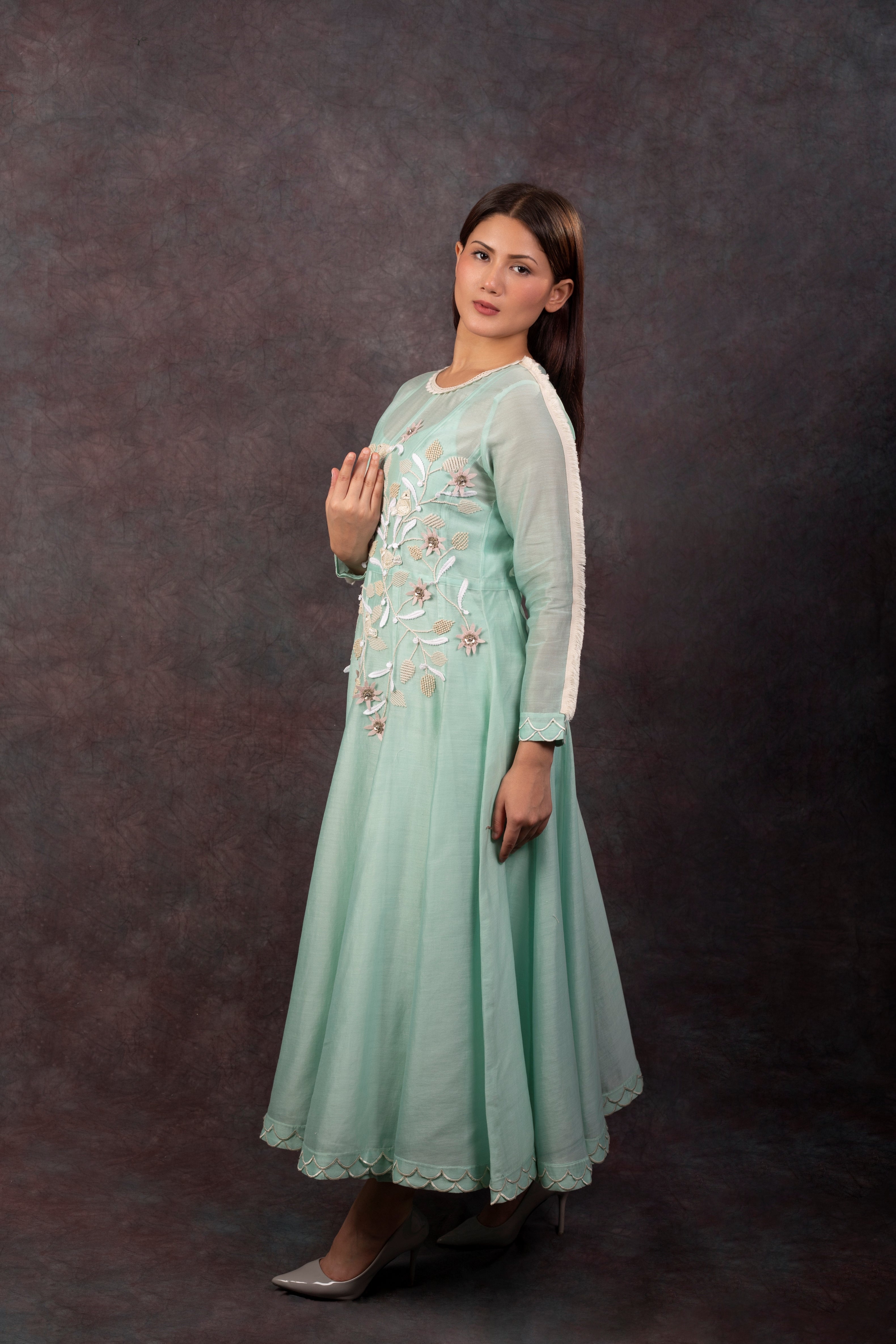 CORSET KALI ICE BLUE DRESS