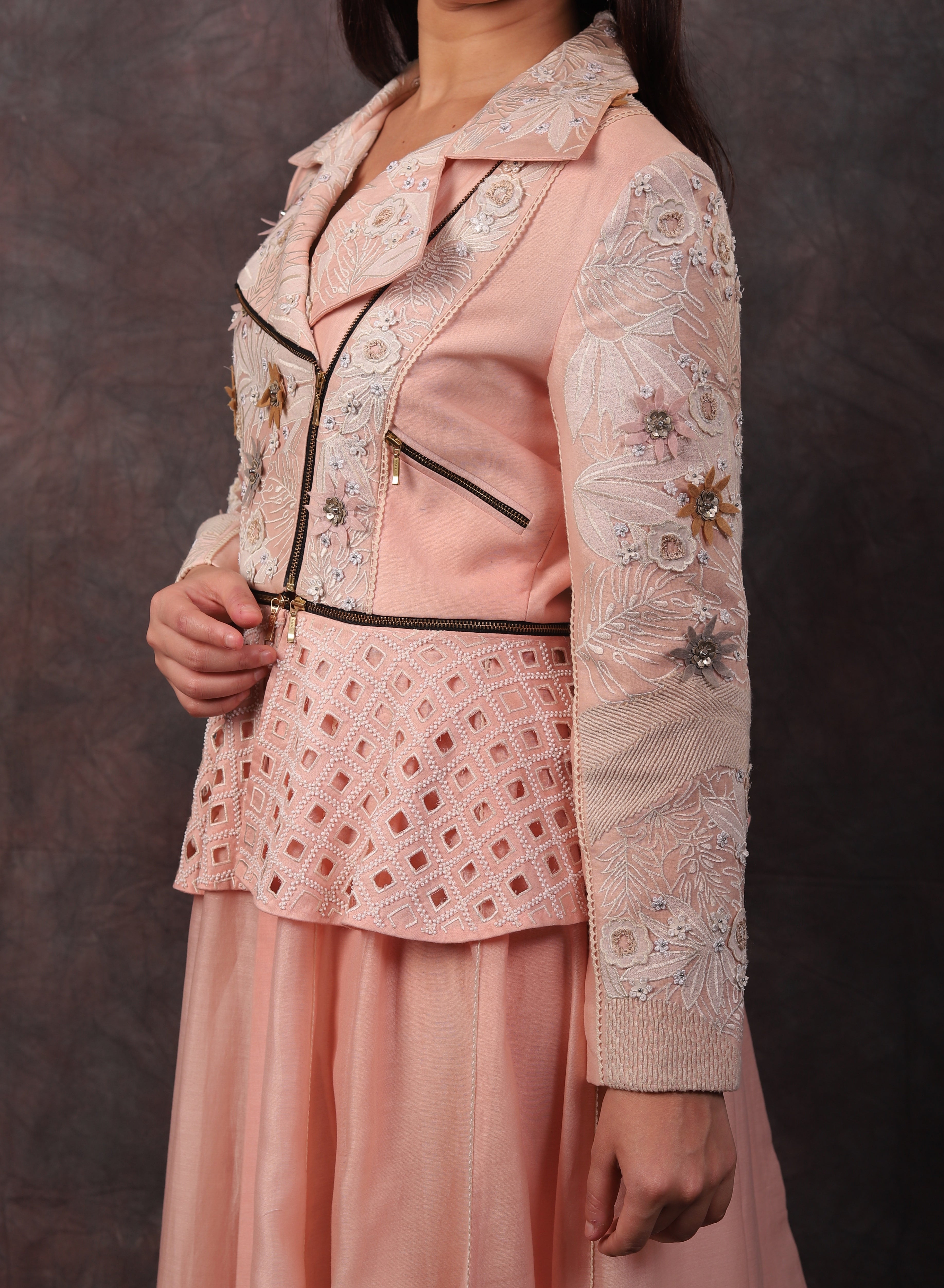 ROCKSTAR DRESS - BABYPINK