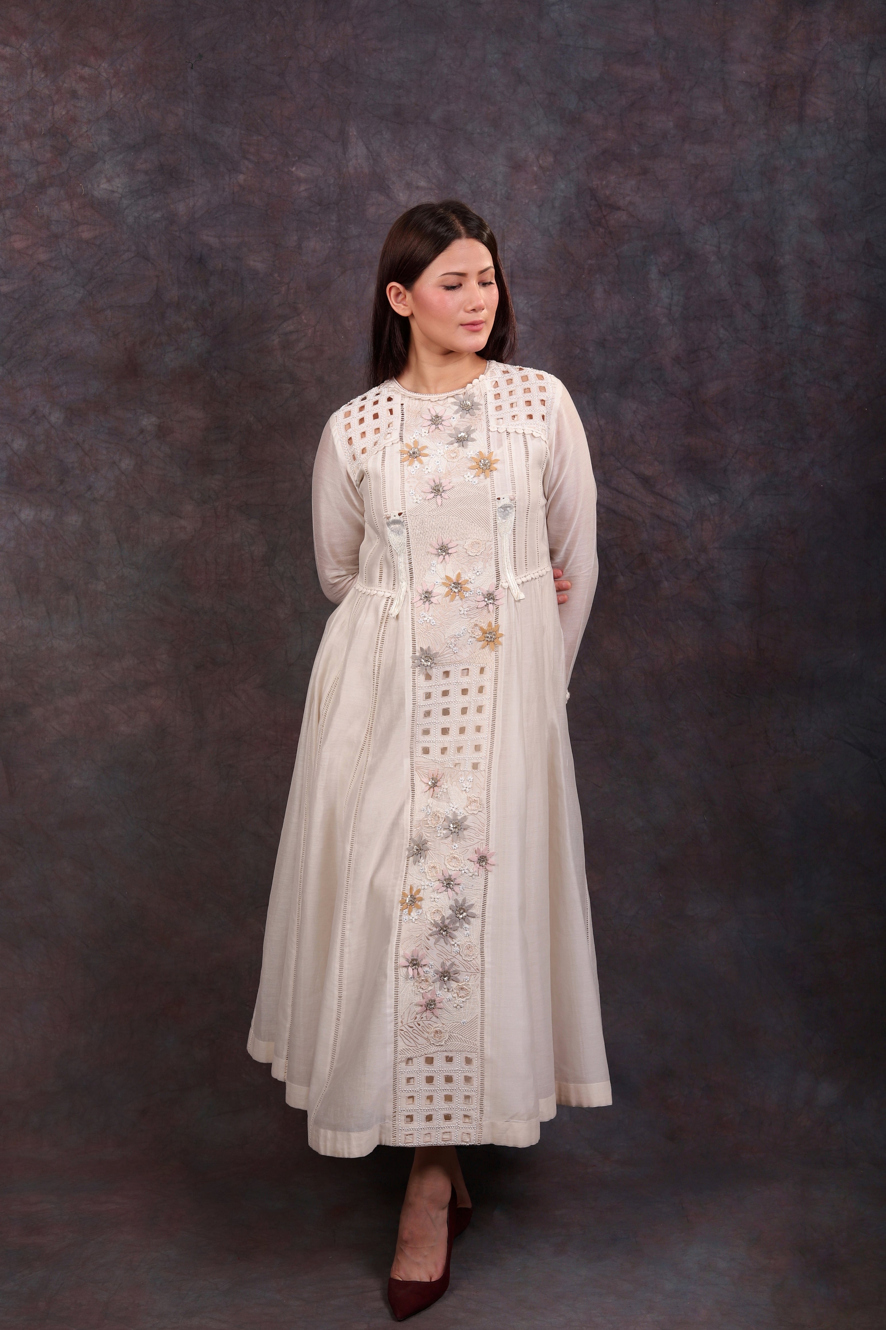 NATURE DRESS - IVORY