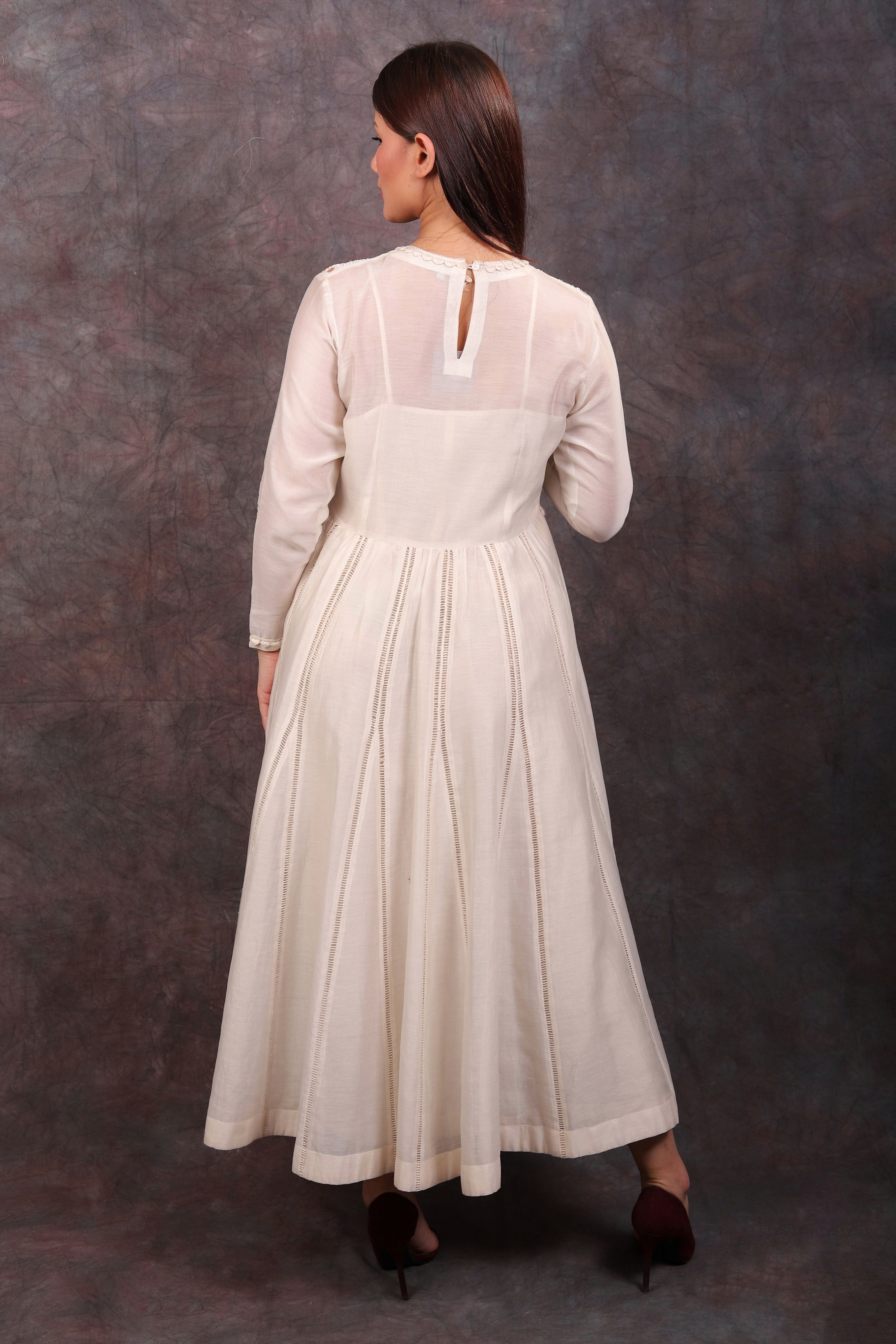 NATURE DRESS - IVORY