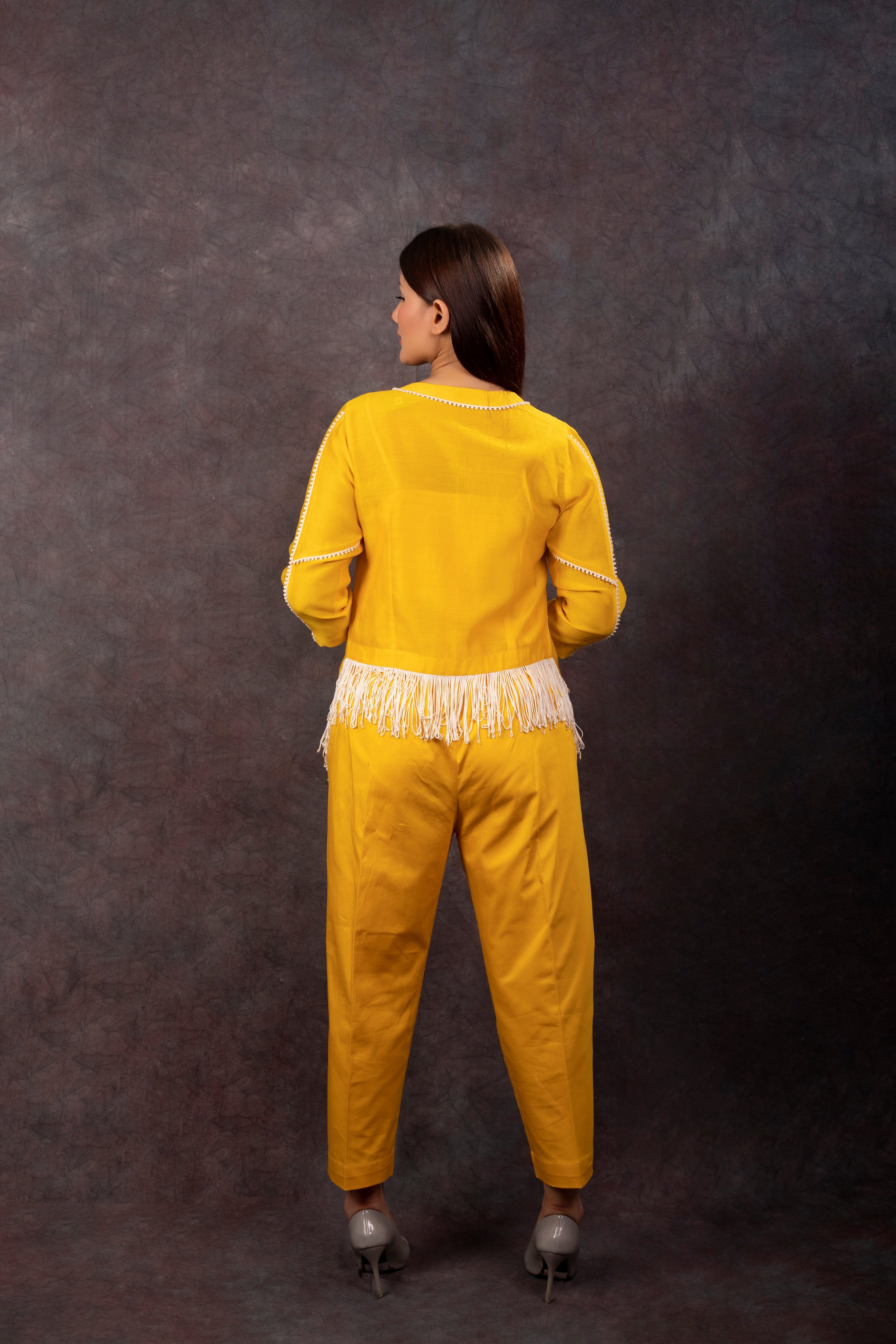 BIRD CO-ORD SET (YELLOW)