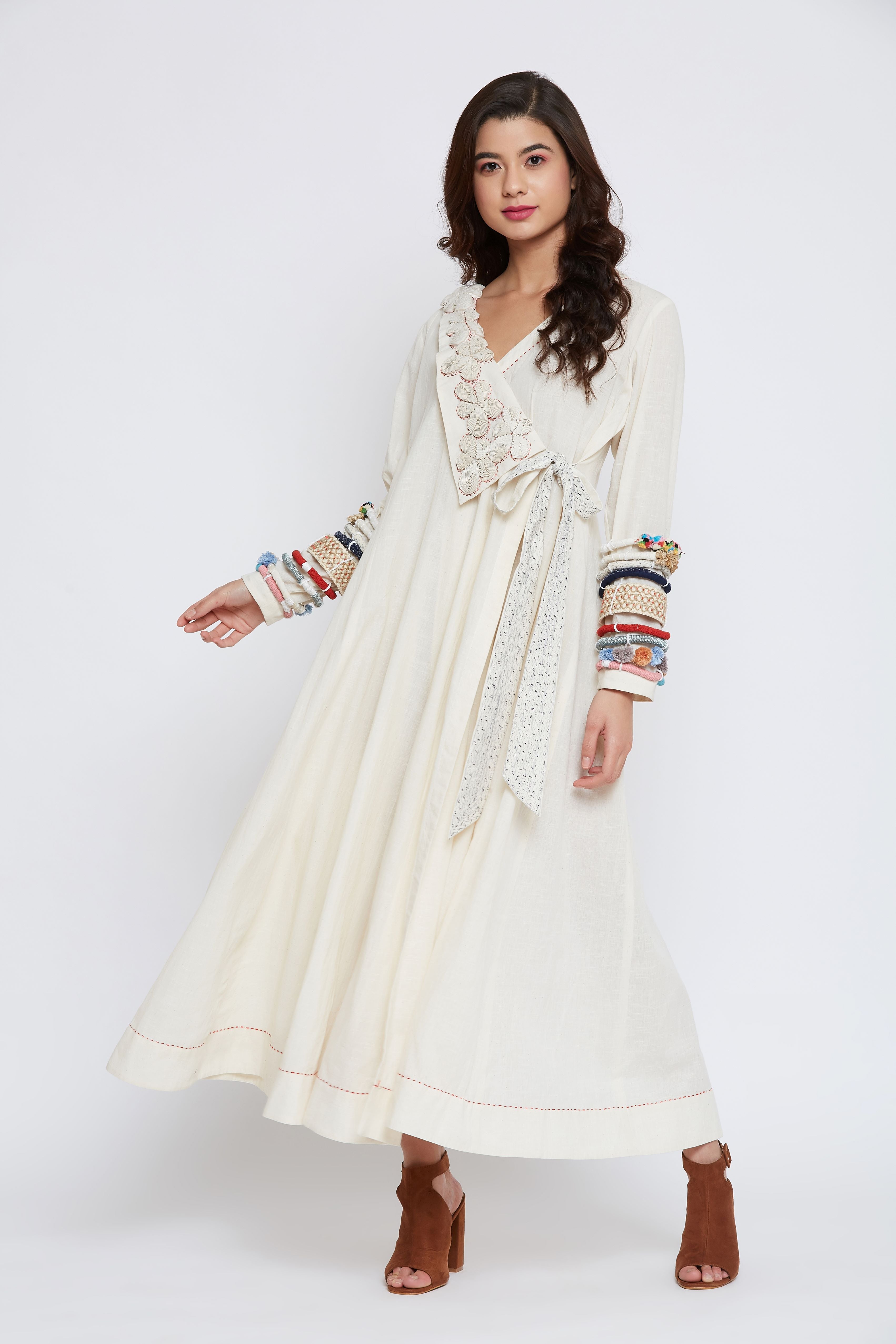 HAMZA IVORY DRESS