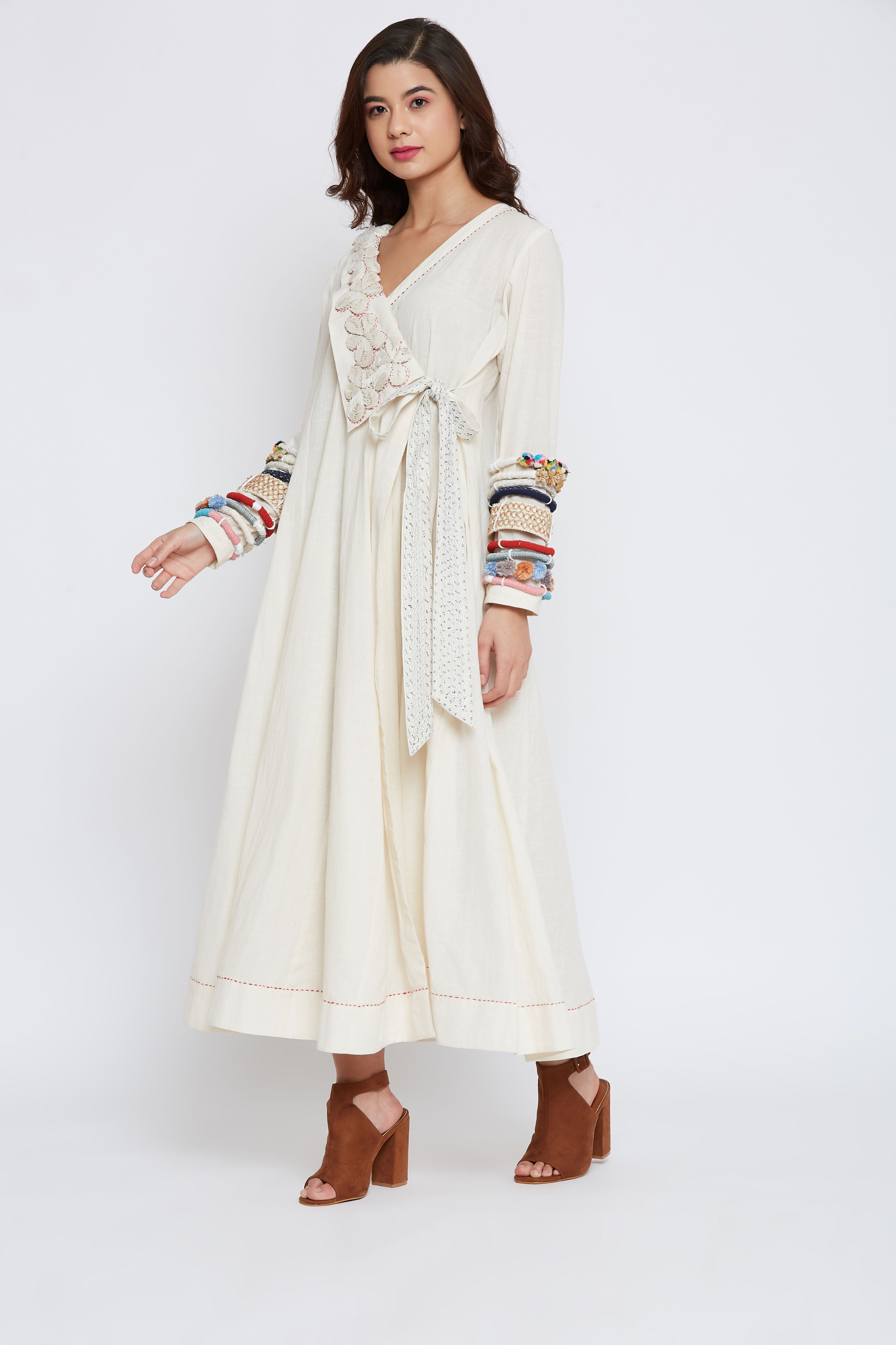 HAMZA IVORY DRESS