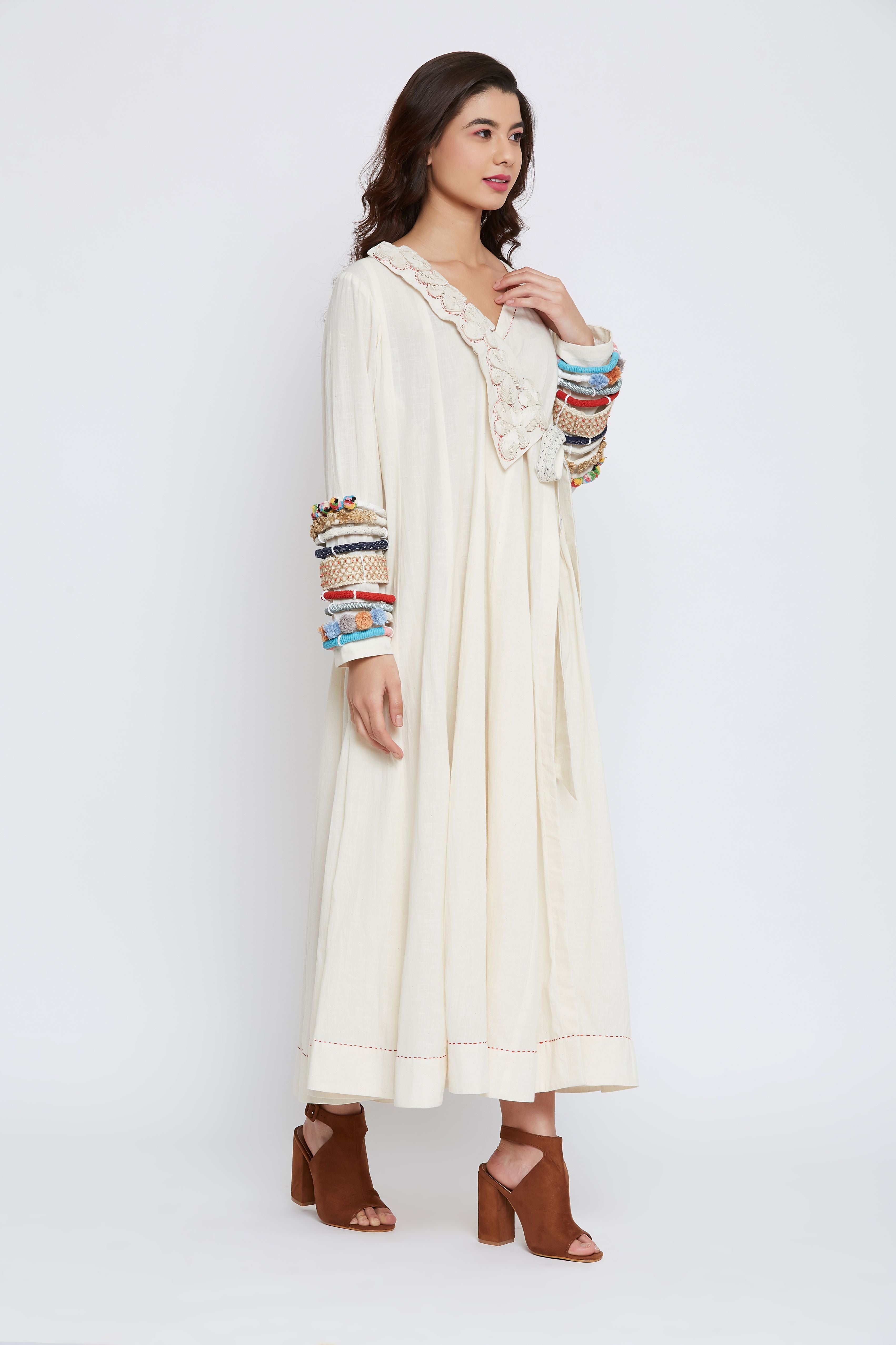 HAMZA IVORY DRESS