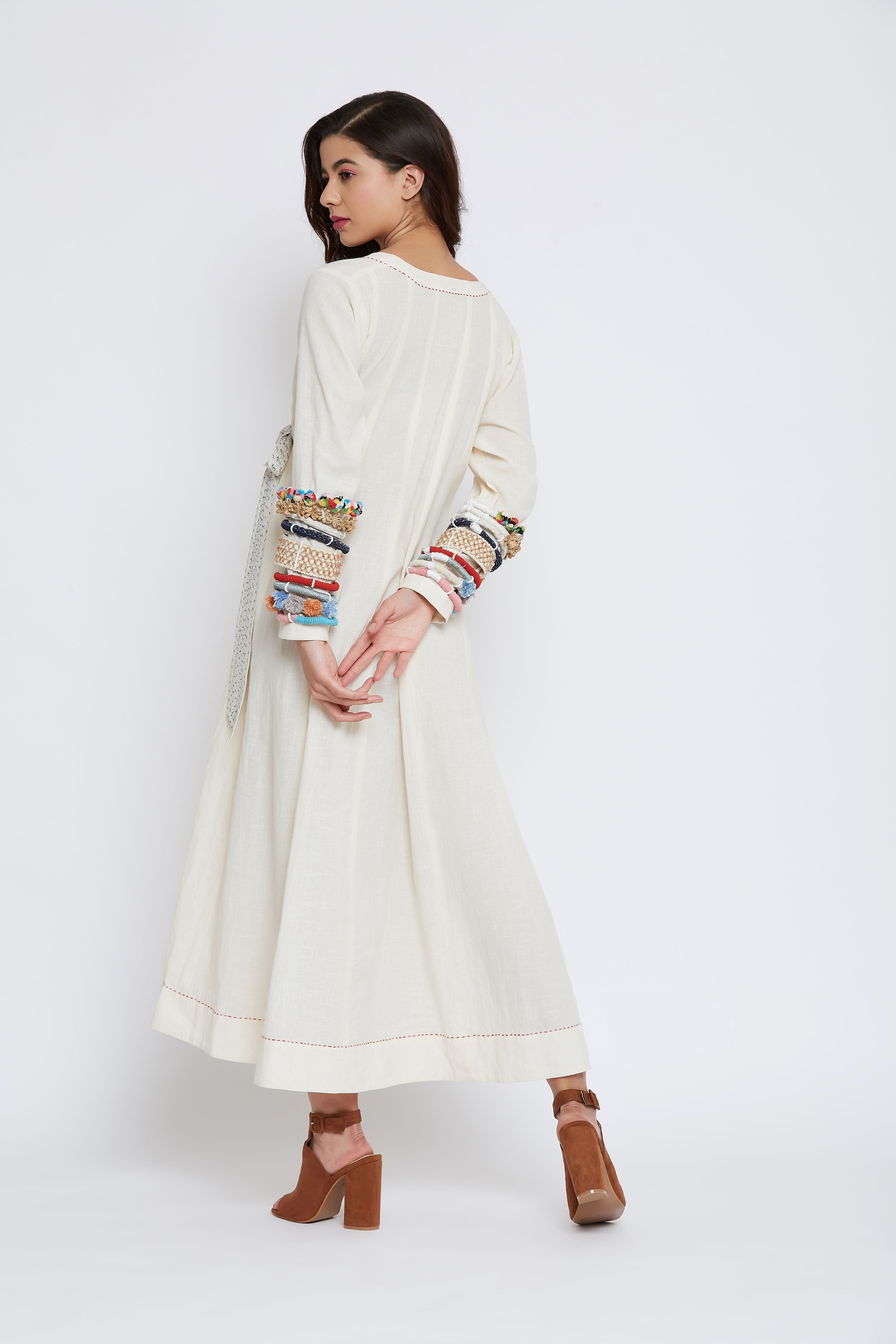 HAMZA IVORY DRESS