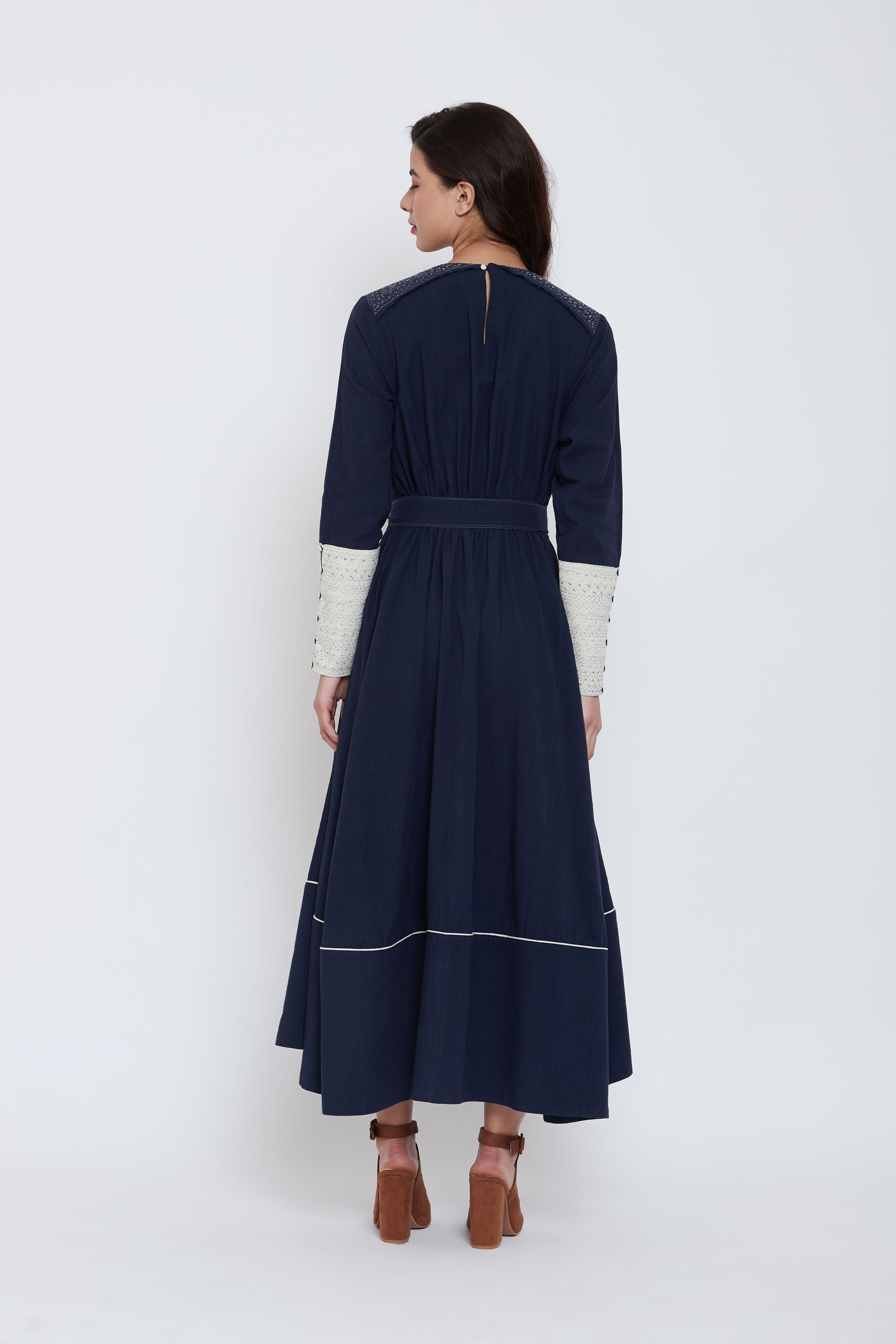 MEHR INDIGO DRESS