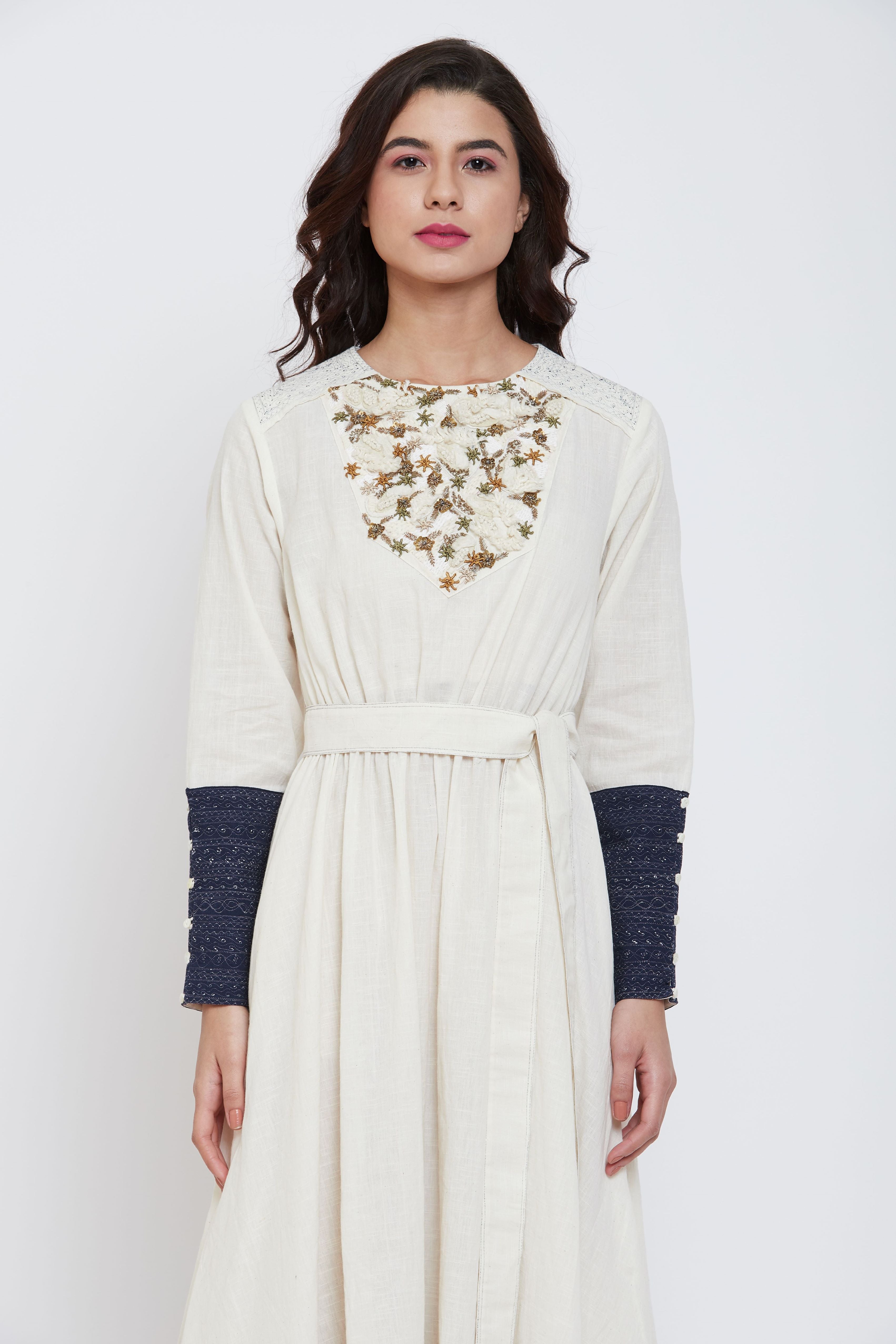 MEHR IVORY DRESS